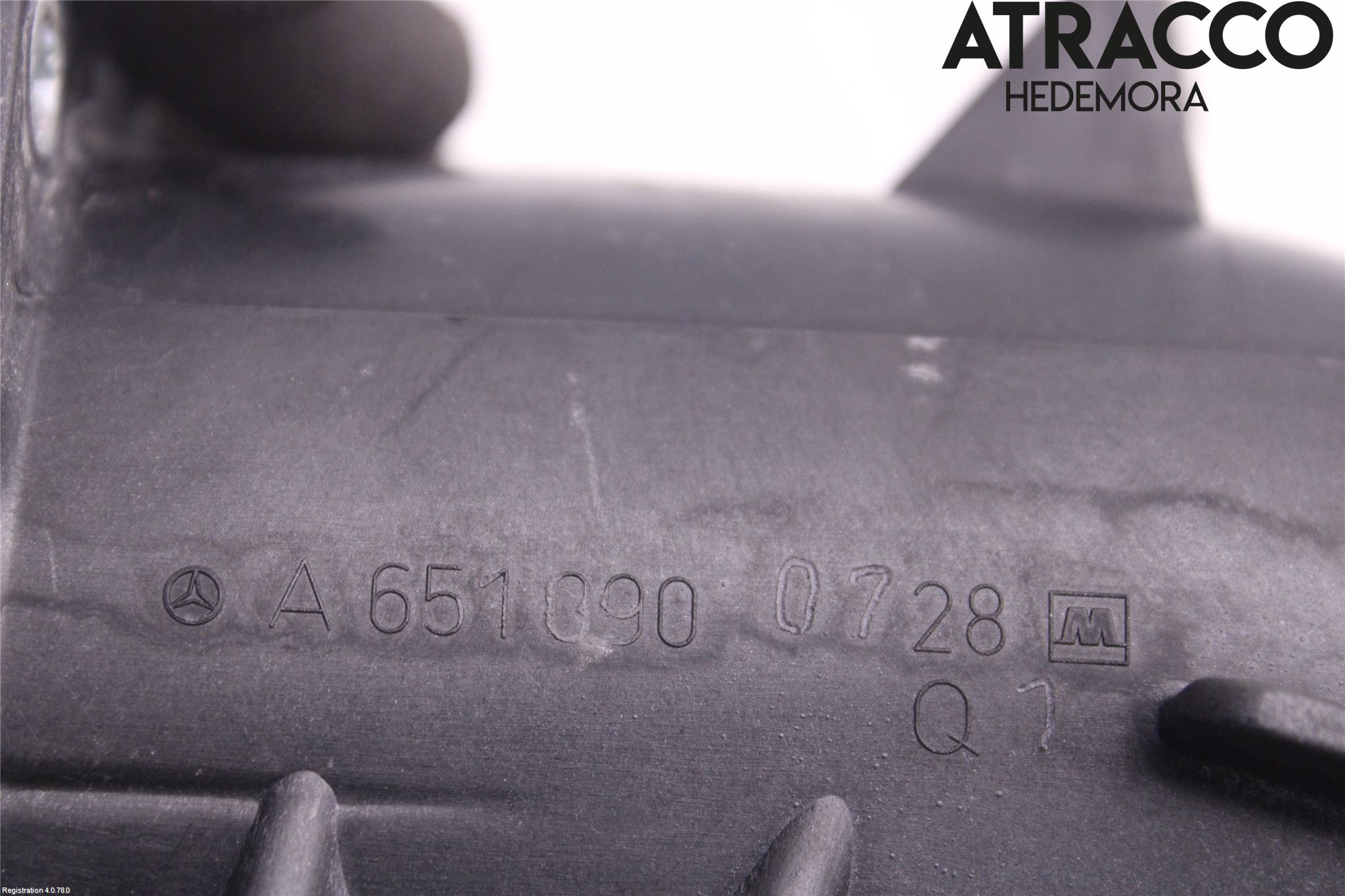 Mercedes-Benz MB C-KLASS (W205) 14-21 Laddluft-Intercoolerrör