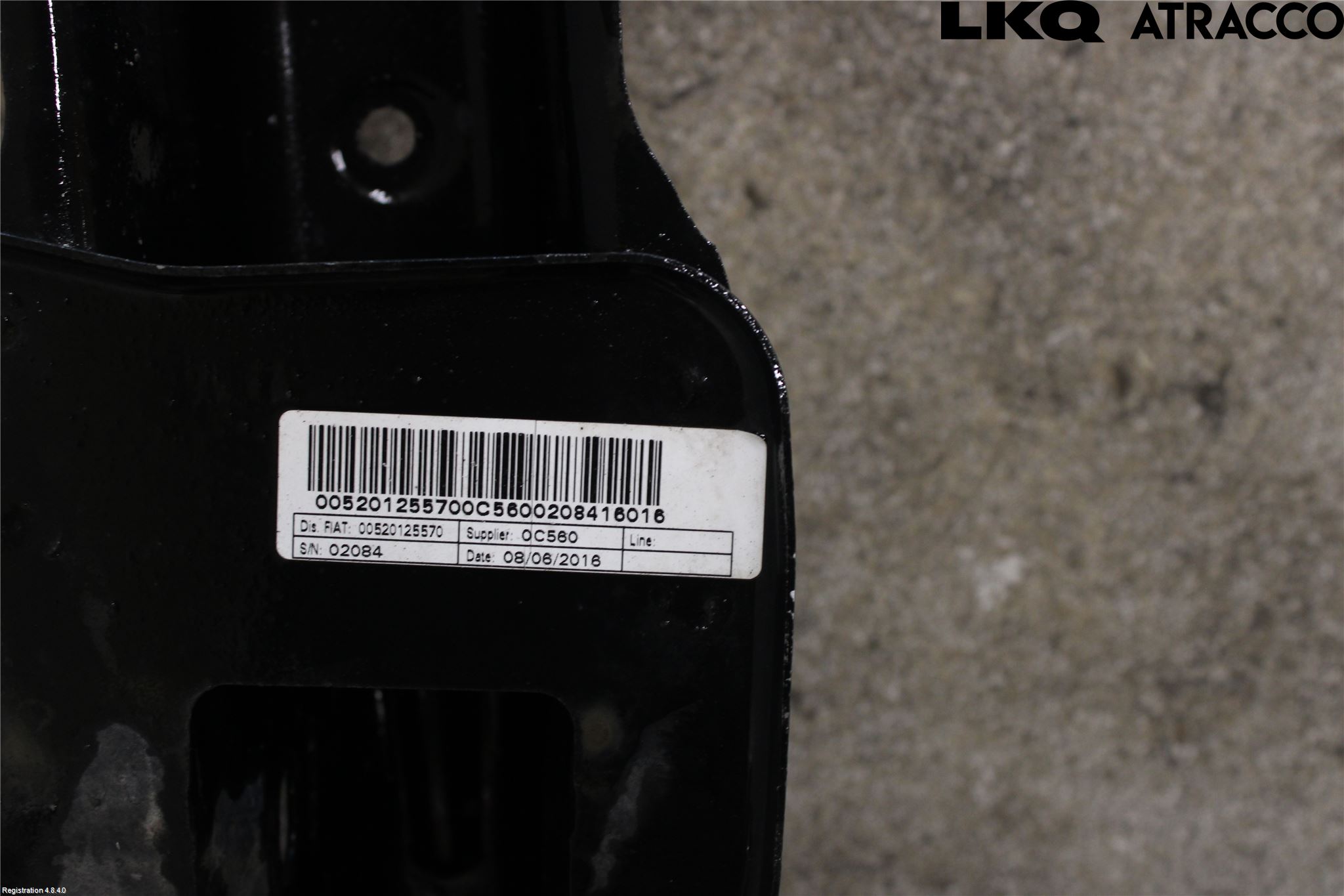 Fiat 500X 15- Bakaxelbalk