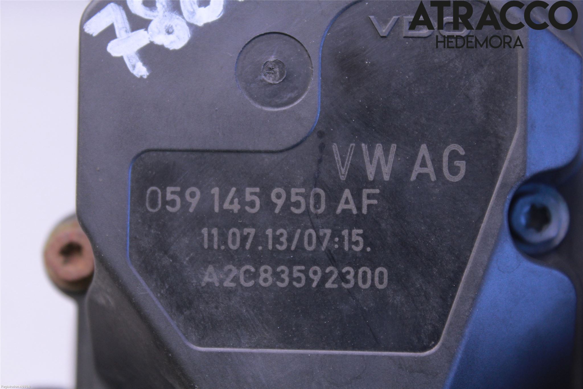 Audi Q5 09-16 Injspjällhus