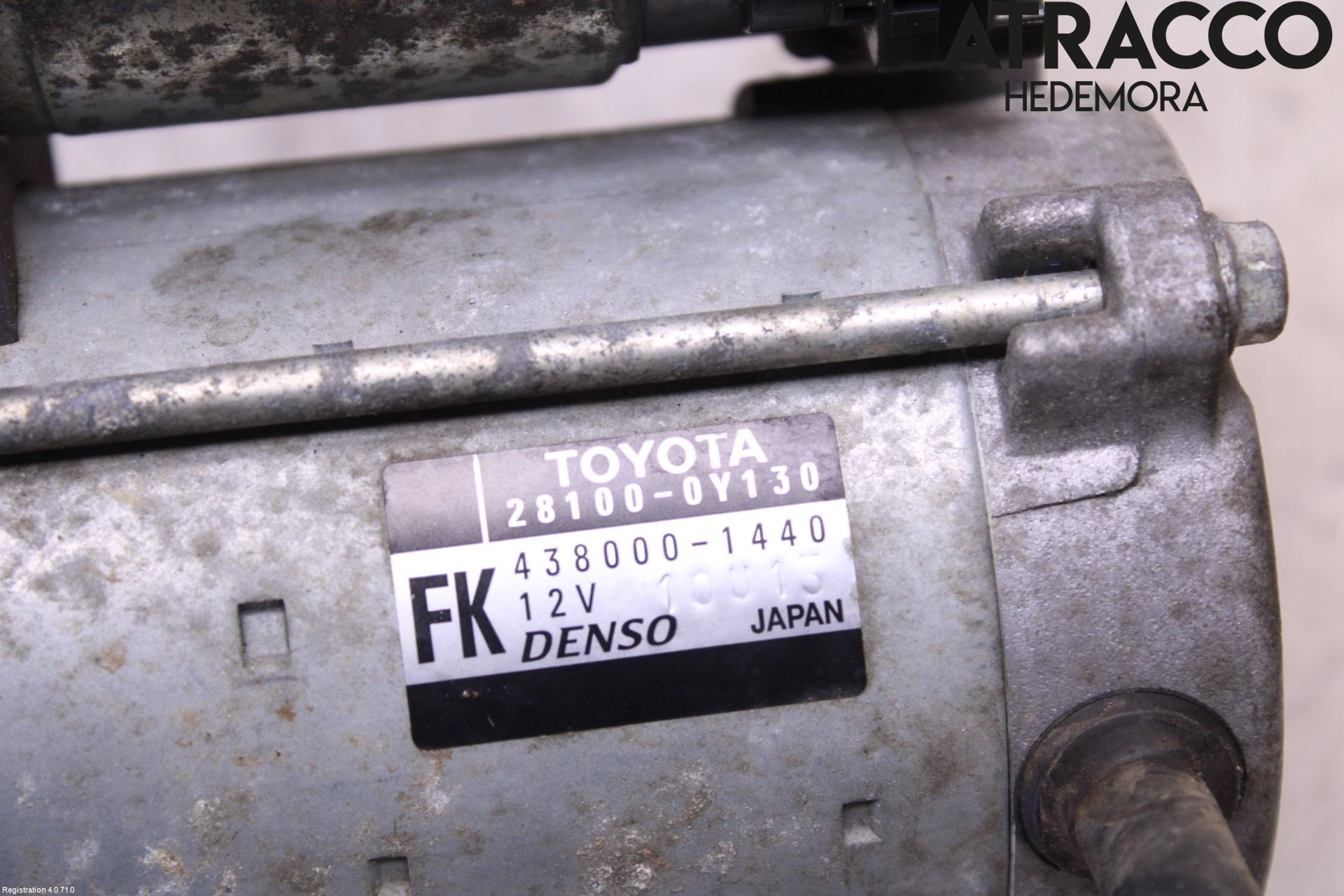 Toyota YARIS XP130 15-20 Startmotor