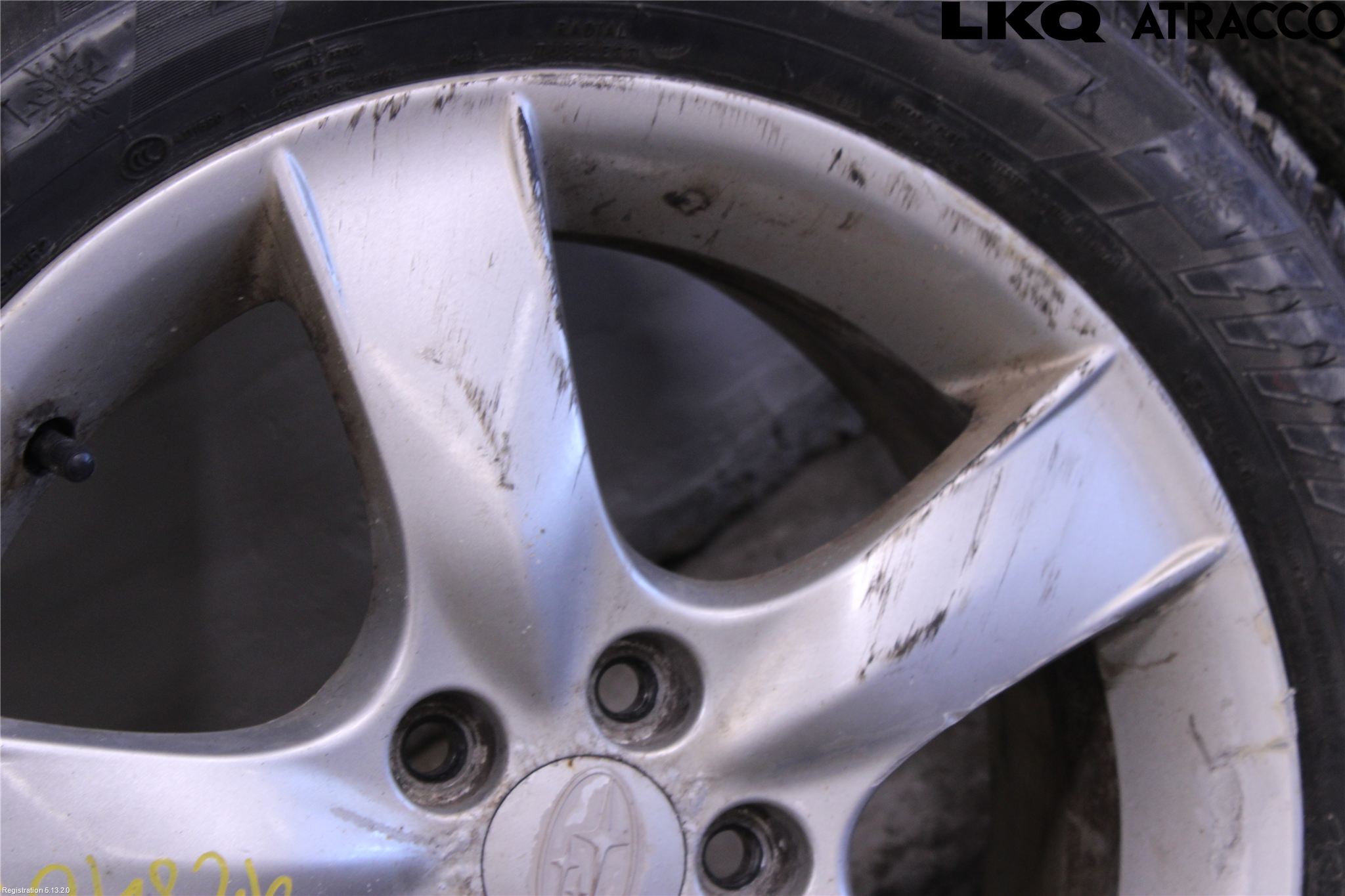 Subaru LEGACY    04-06 Vinterdäck Alumfälg 4St