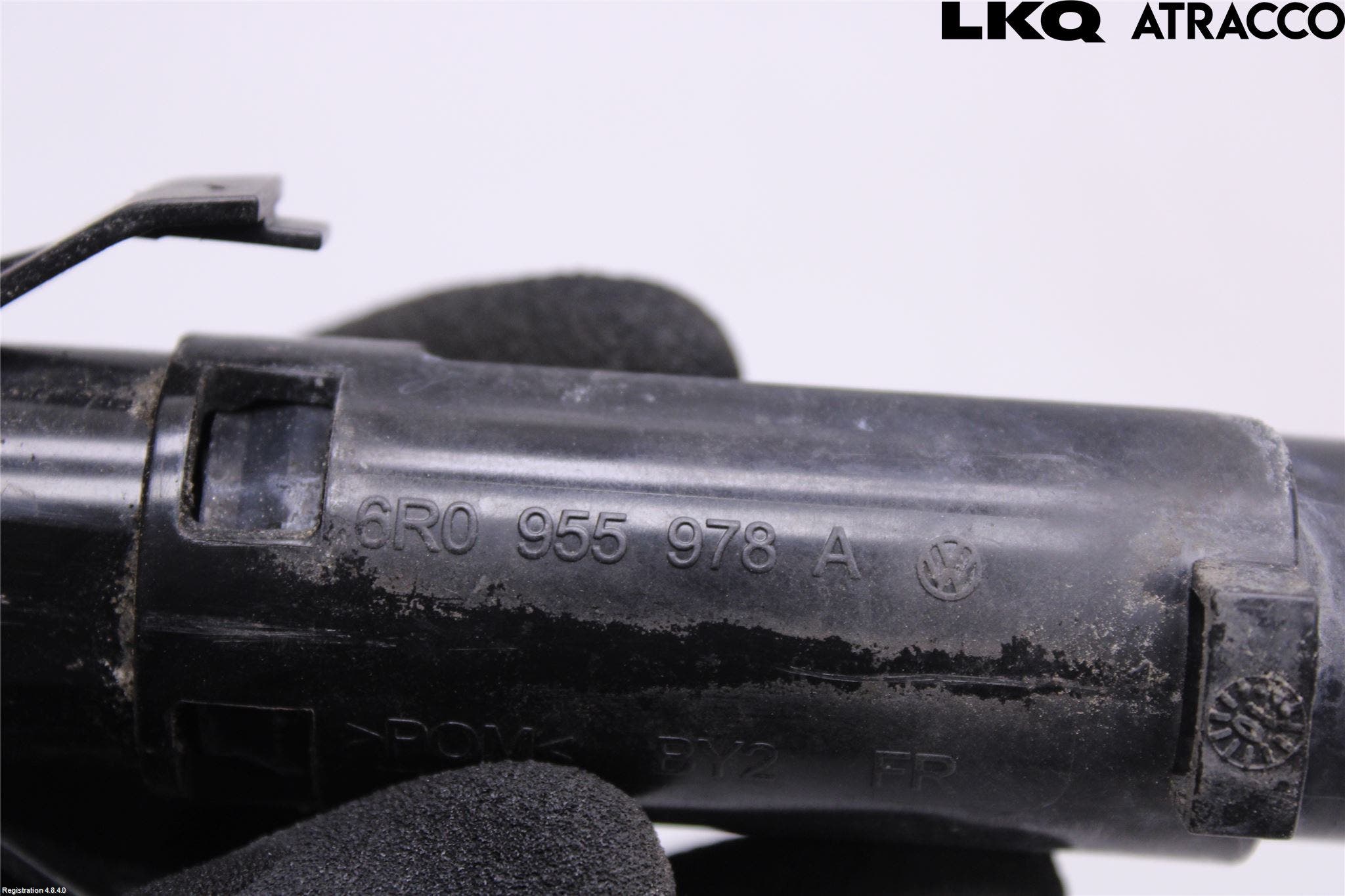 Volkswagen VW POLO 10-17 Spolarmunstycke Strålkastare