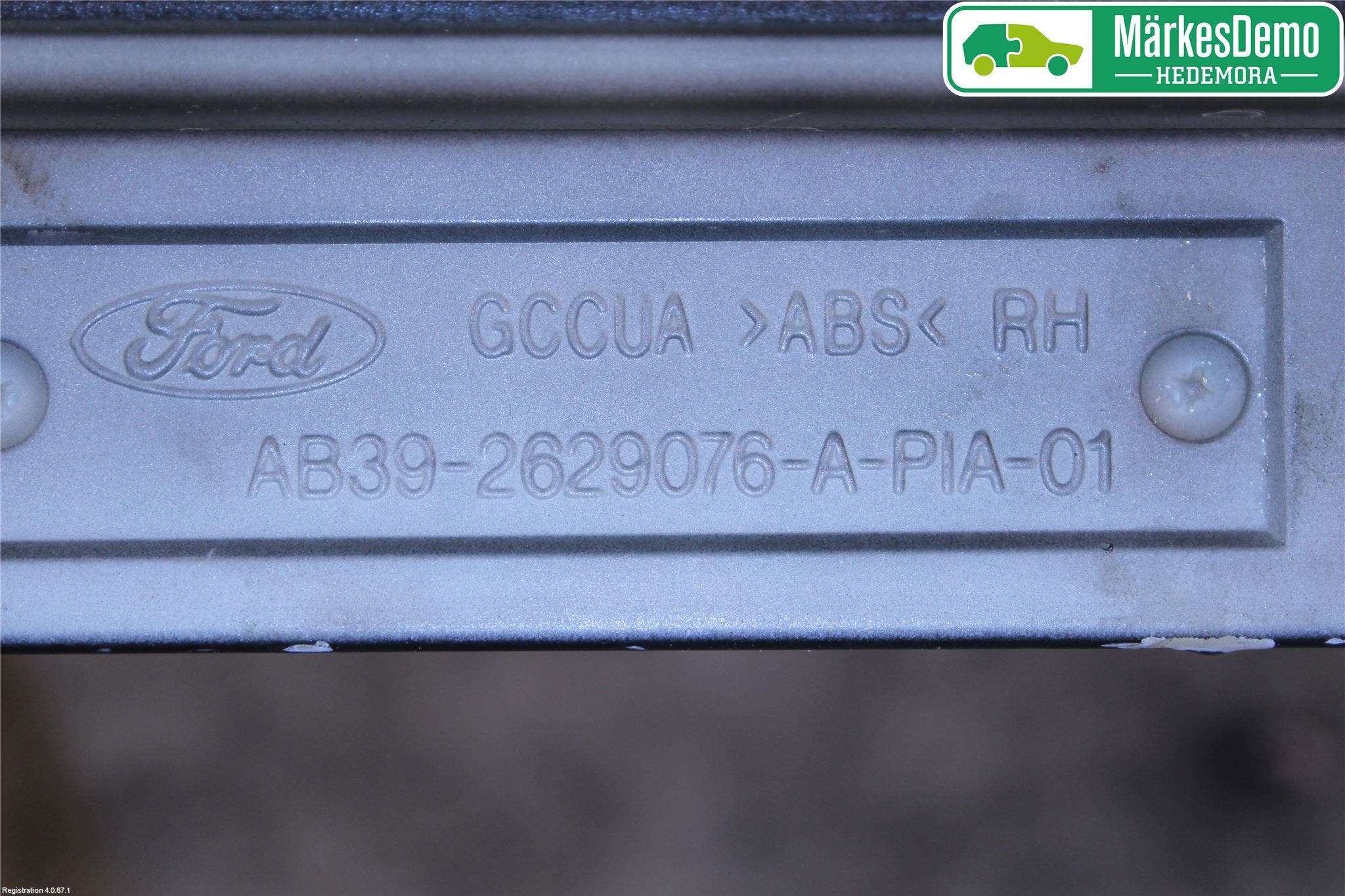 Ford RANGER EU 12-23 List Hö