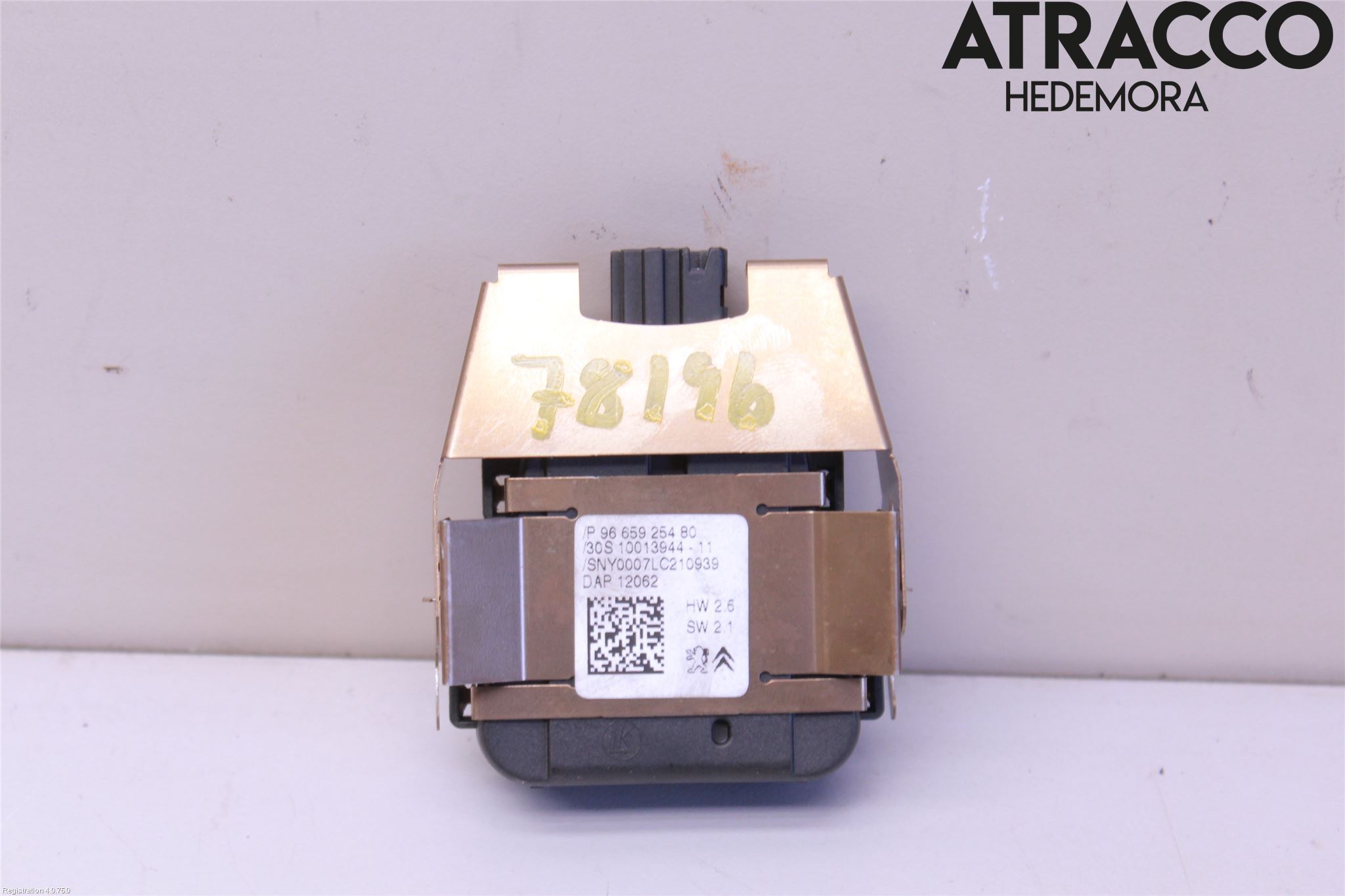 Citroen DS5 Regnsensor