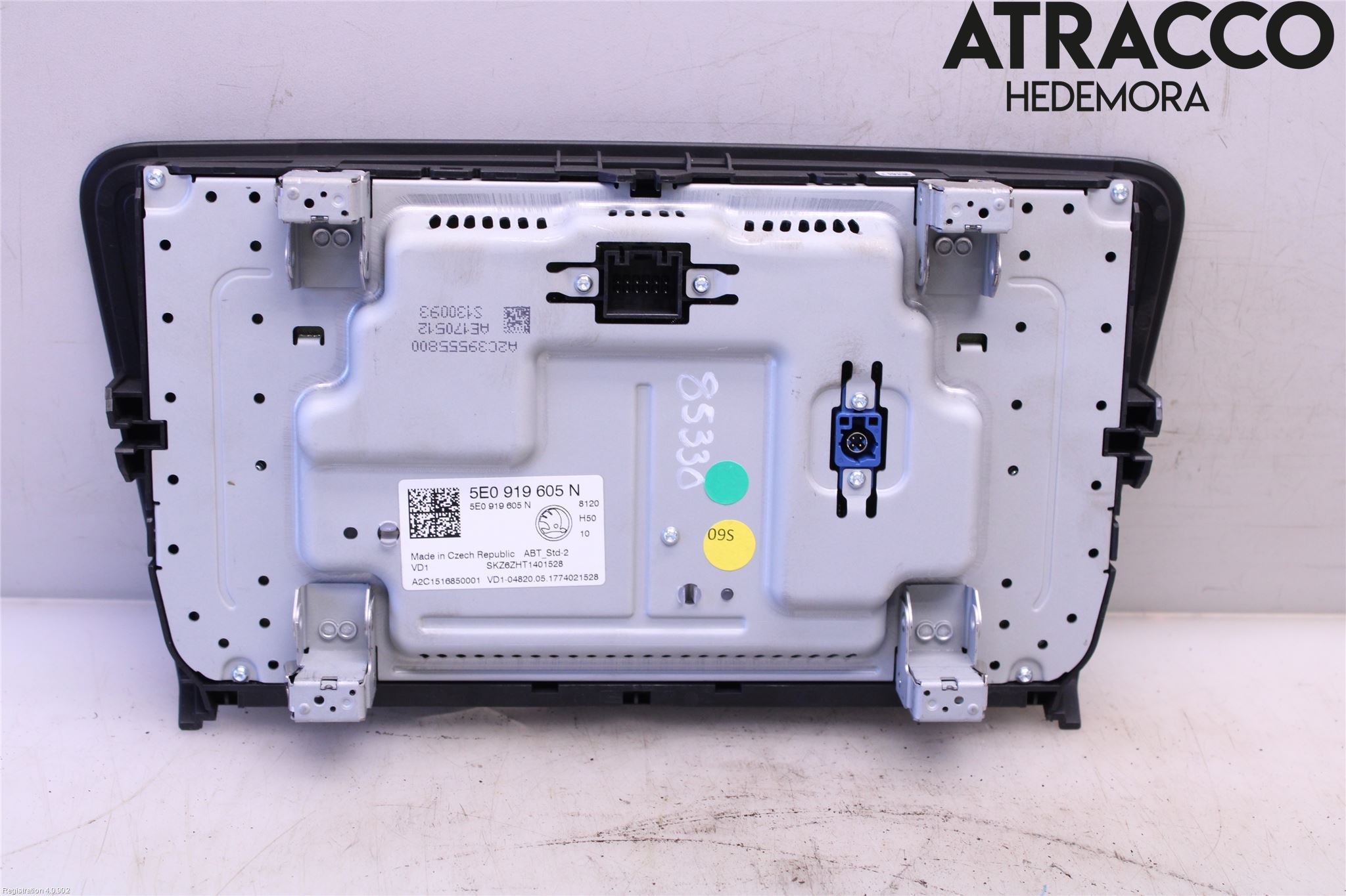 Skoda OCTAVIA (5E) 13-20 Multifunktionsdisplay