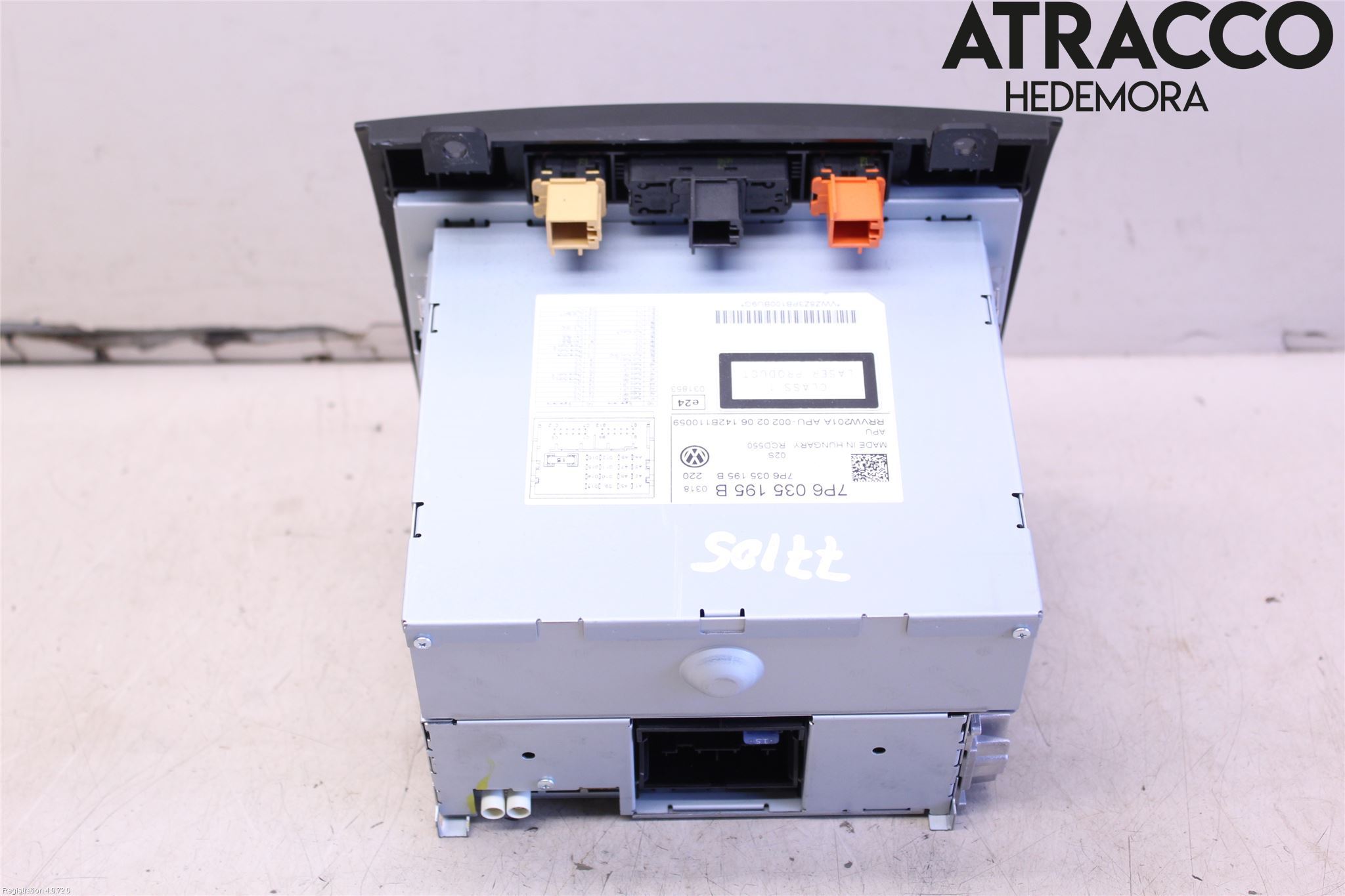 Volkswagen VW TOUAREG 7P 11-18 Cd Radio - Multimediapanel