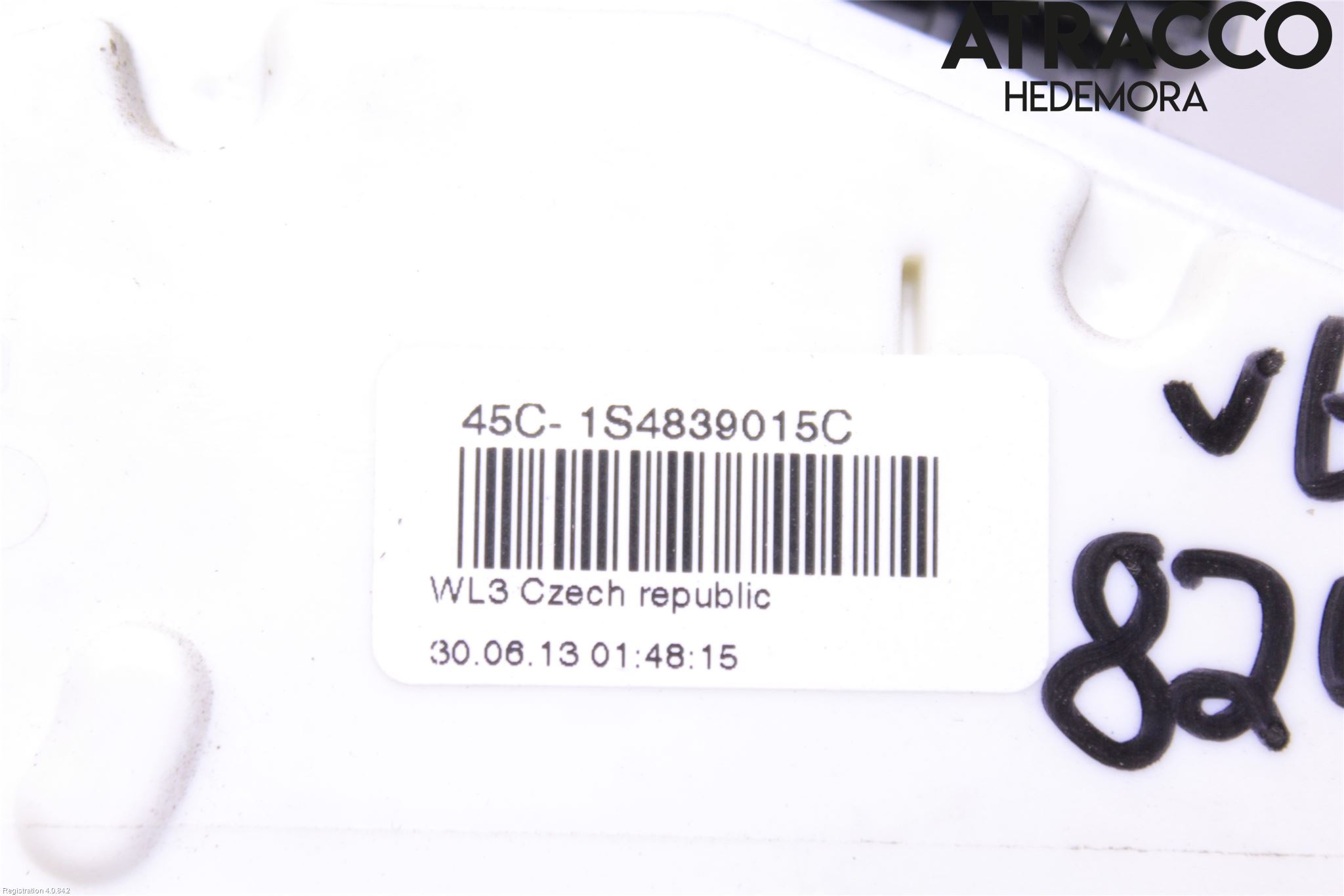 Skoda SUPERB 09-15 Låskista-Dörrlås