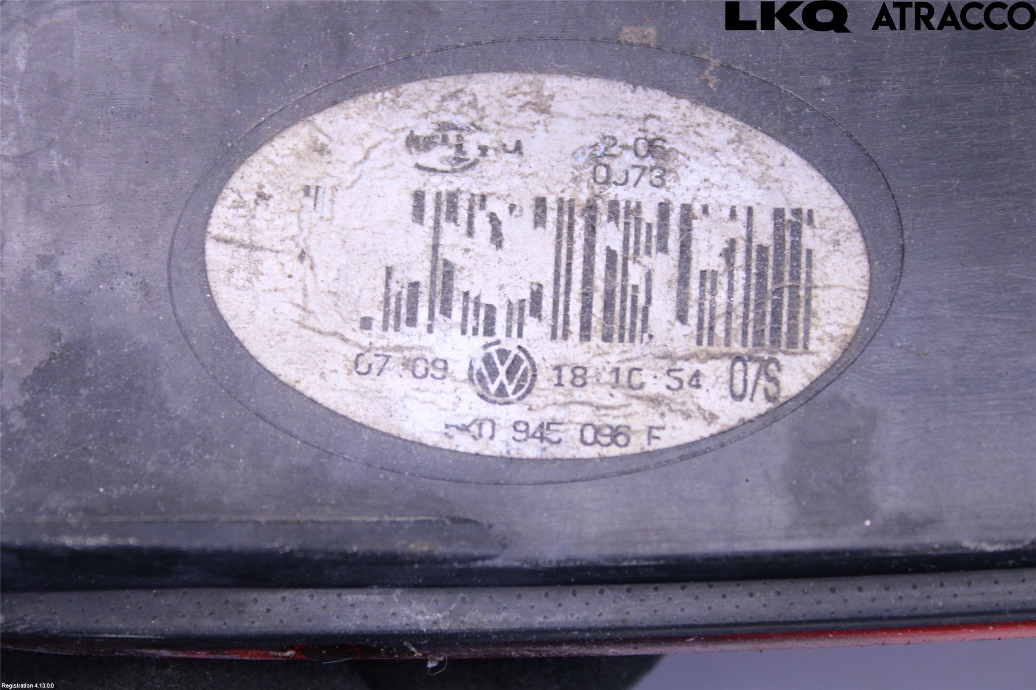 Volkswagen VW GOLF VI 09-13 Bakljus Höger