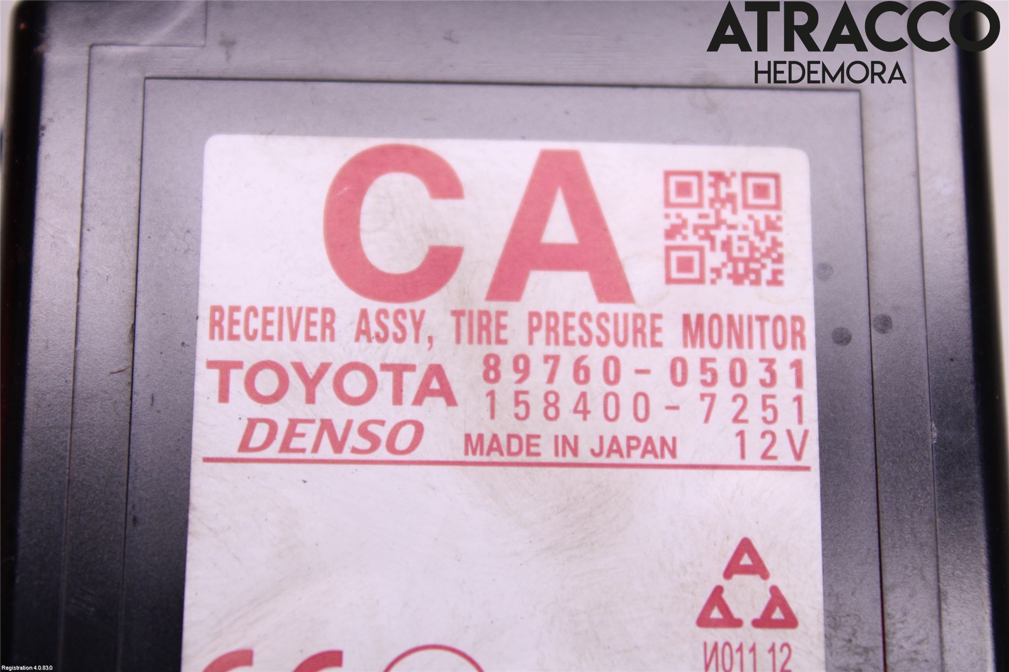 Toyota AVENSIS 16-18 Styrenhet Övrigt