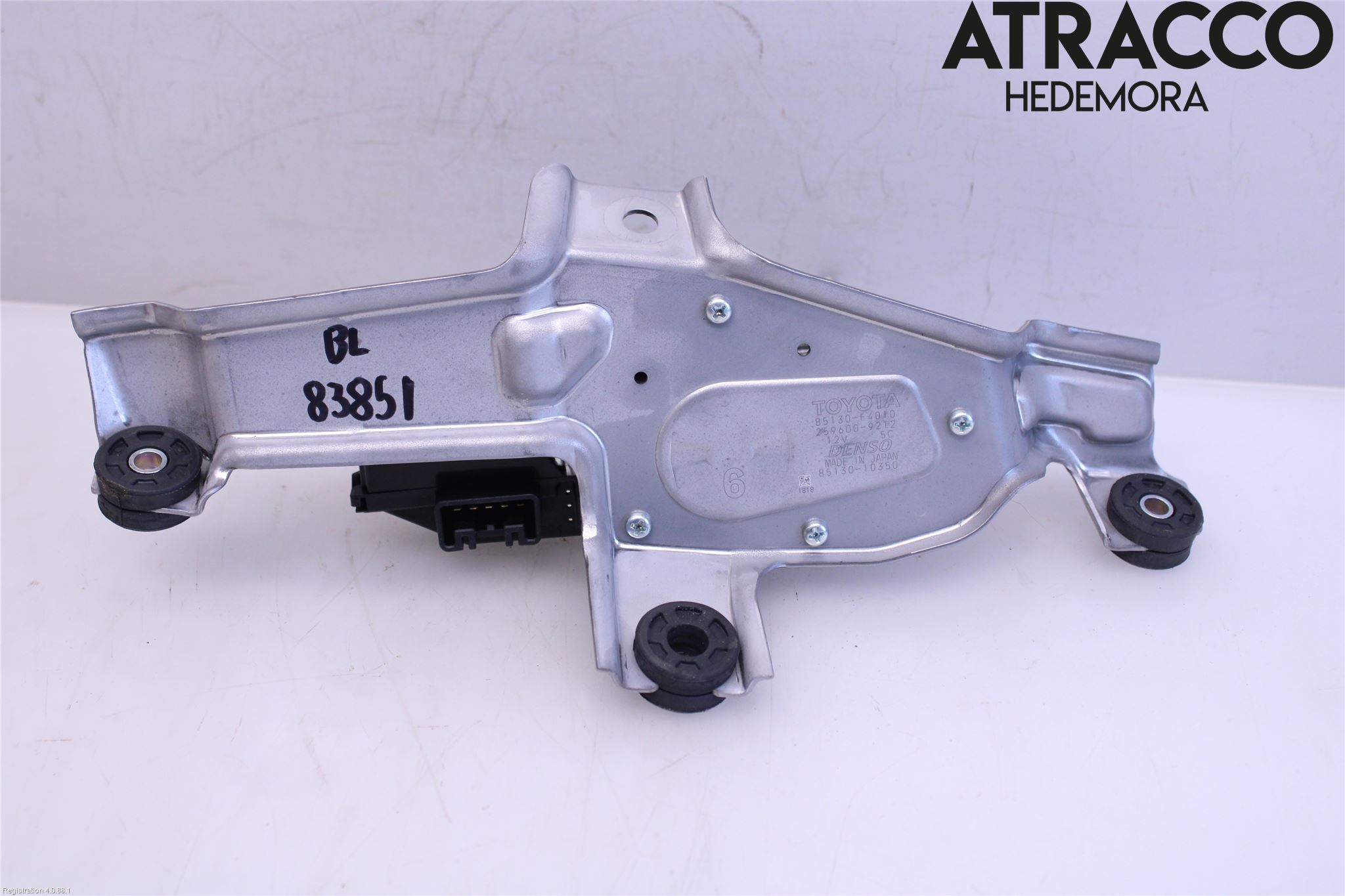 Toyota C-HR 16-23 Torkarmotor Baklucka