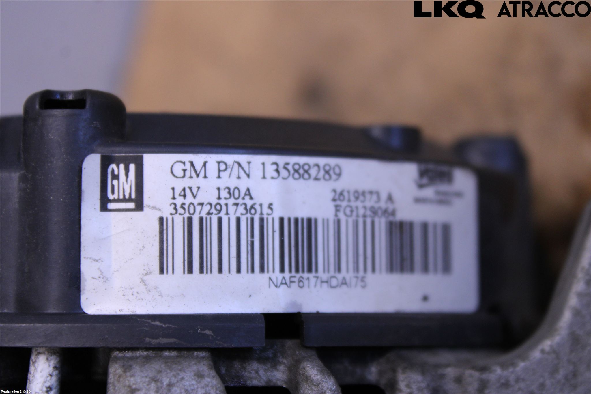 Opel MOKKA 13-20 Generator