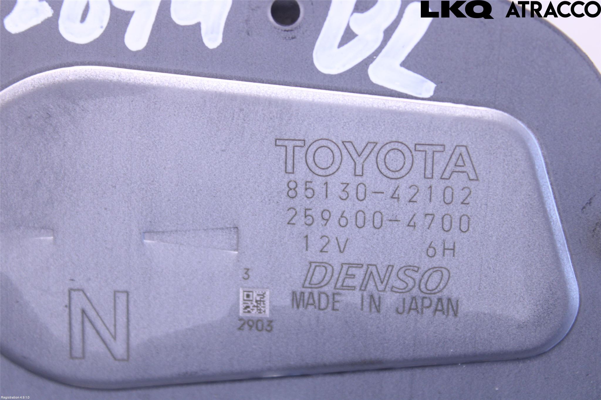 Toyota RAV4 19- Torkarmotor Baklucka