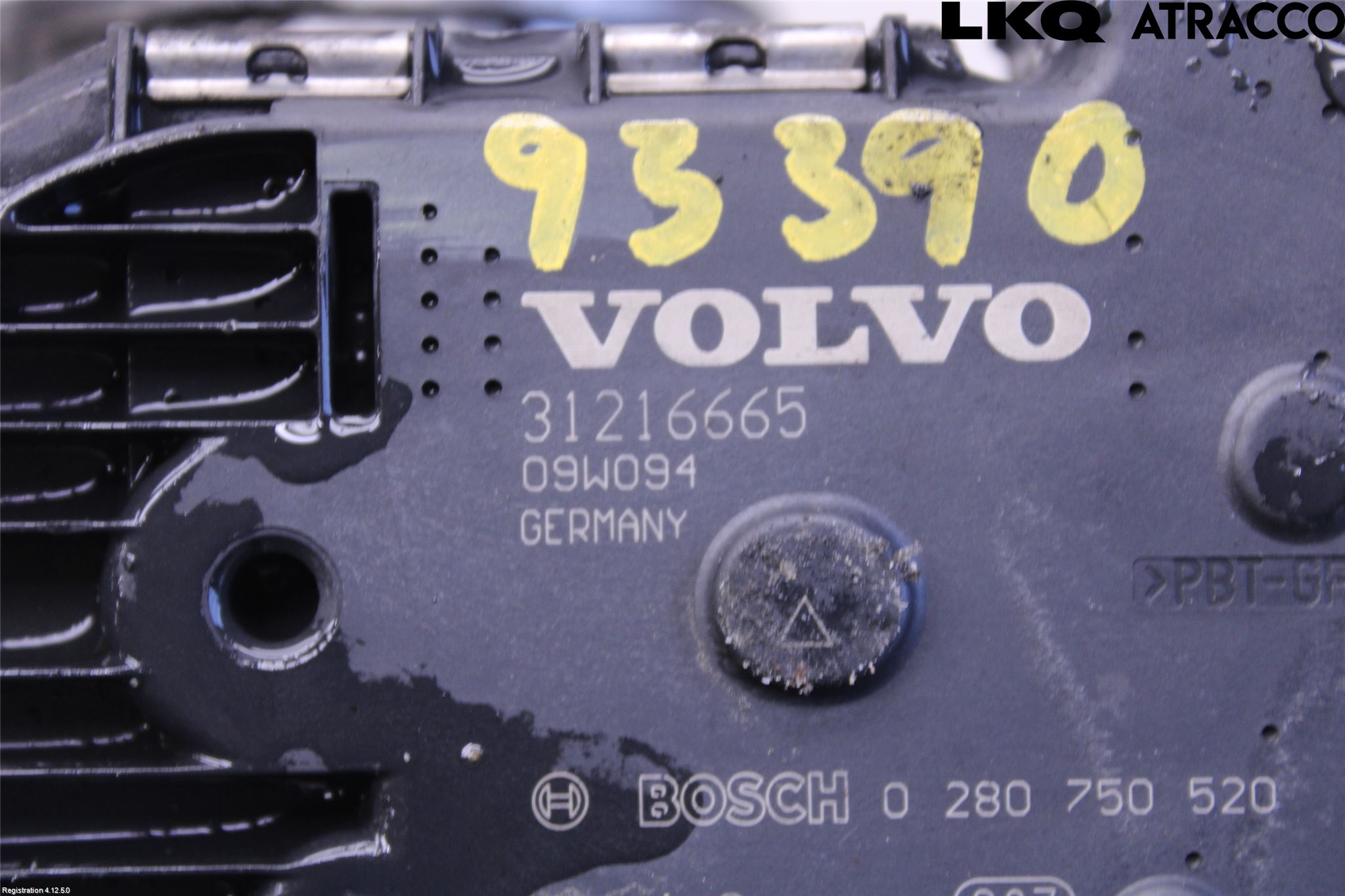 Volvo V70 08-13 Injspjällhus