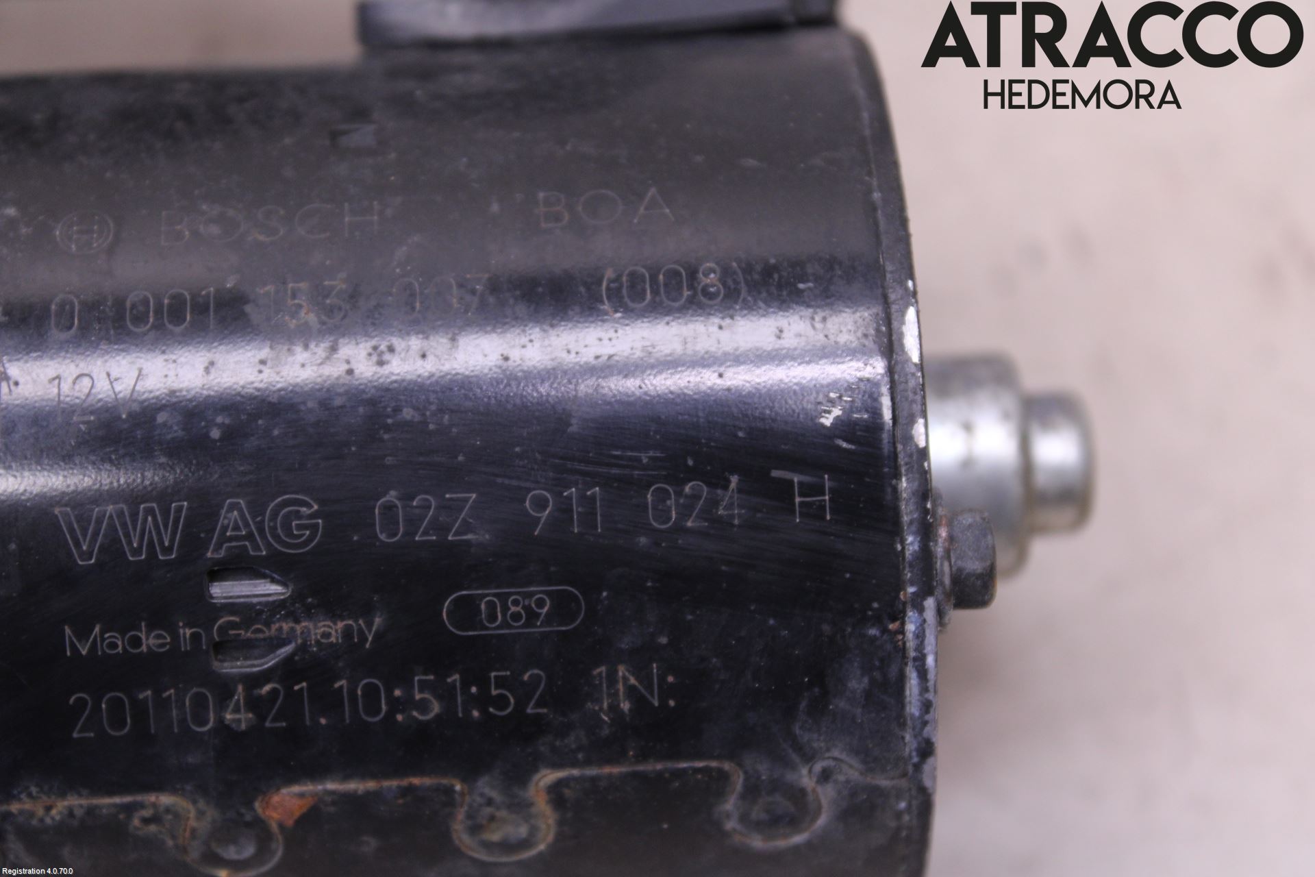 Volkswagen VW JETTA VI 11- Startmotor Diesel
