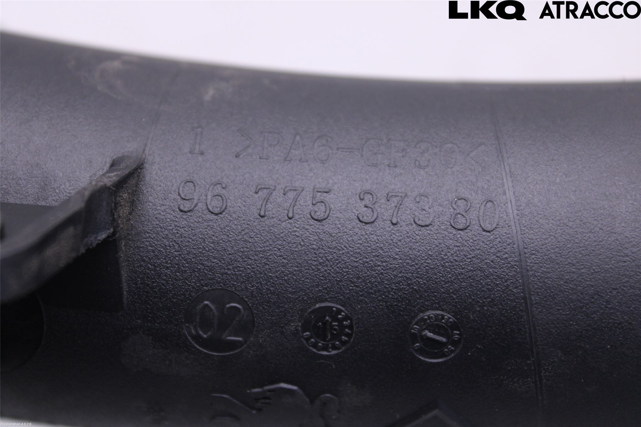 Citroen C4 II 11-18 Laddluft-Intercoolerrör