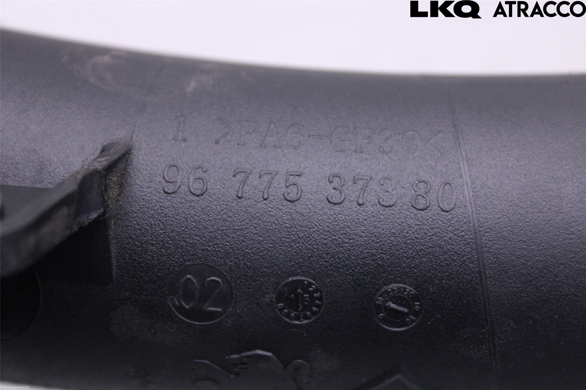 Citroen C4 II 11-18 Laddluft-Intercoolerrör