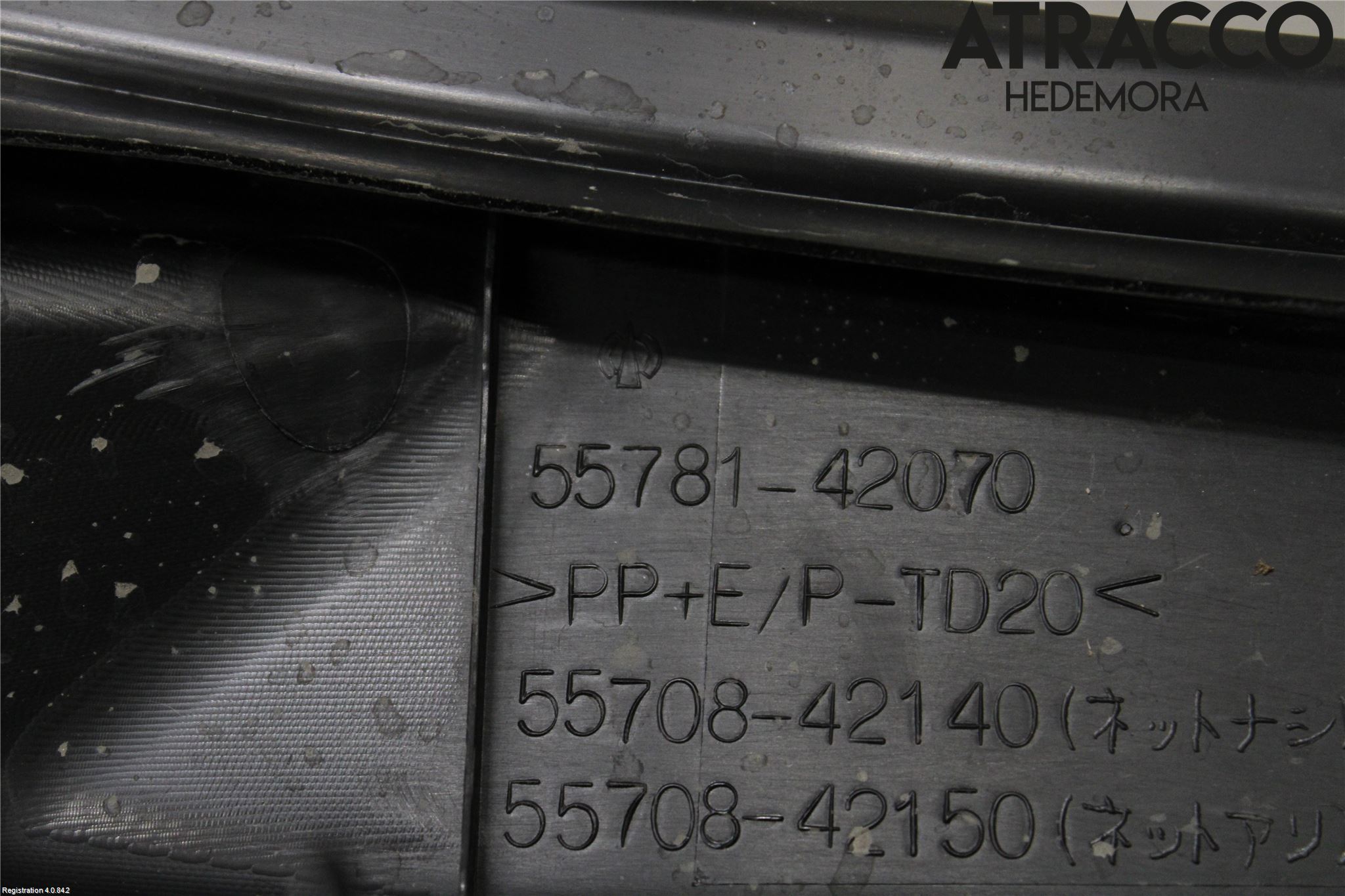 Toyota RAV 4 06-12 Torpedplåt-Torpedplast