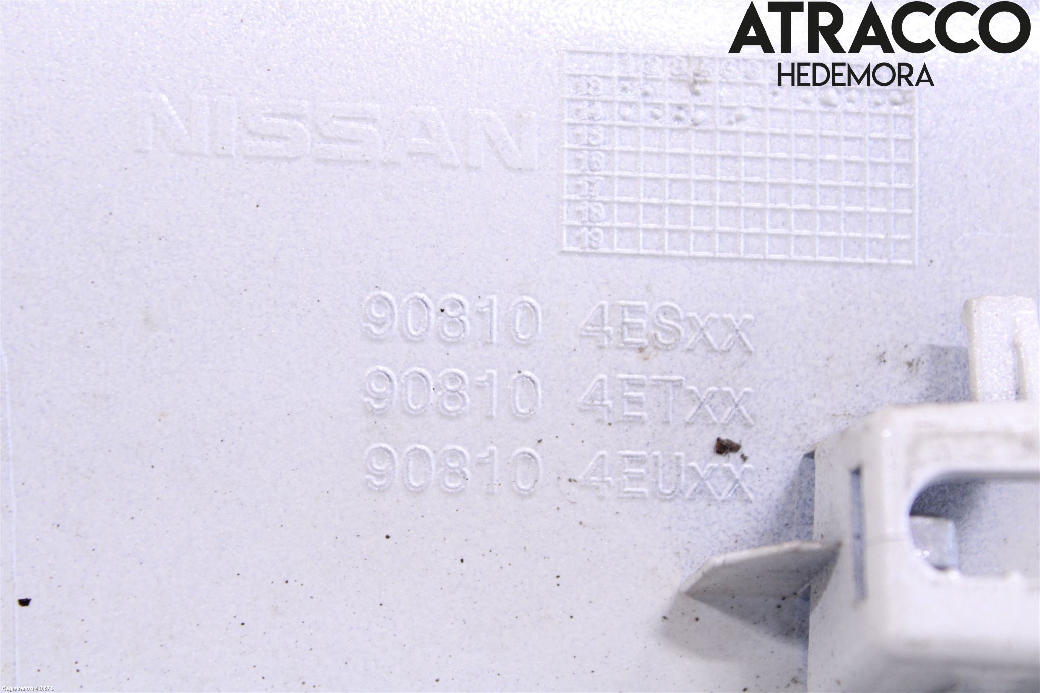 Nissan QASHQAI 14-17 List Bak-Baklucka