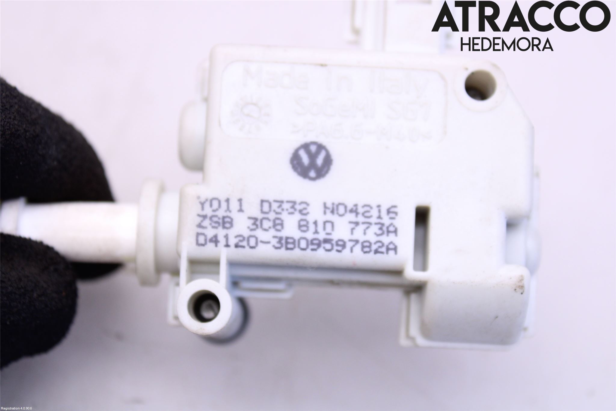 Volkswagen VW PASSAT CC 08-16 Centrallåsmot Tanklucka
