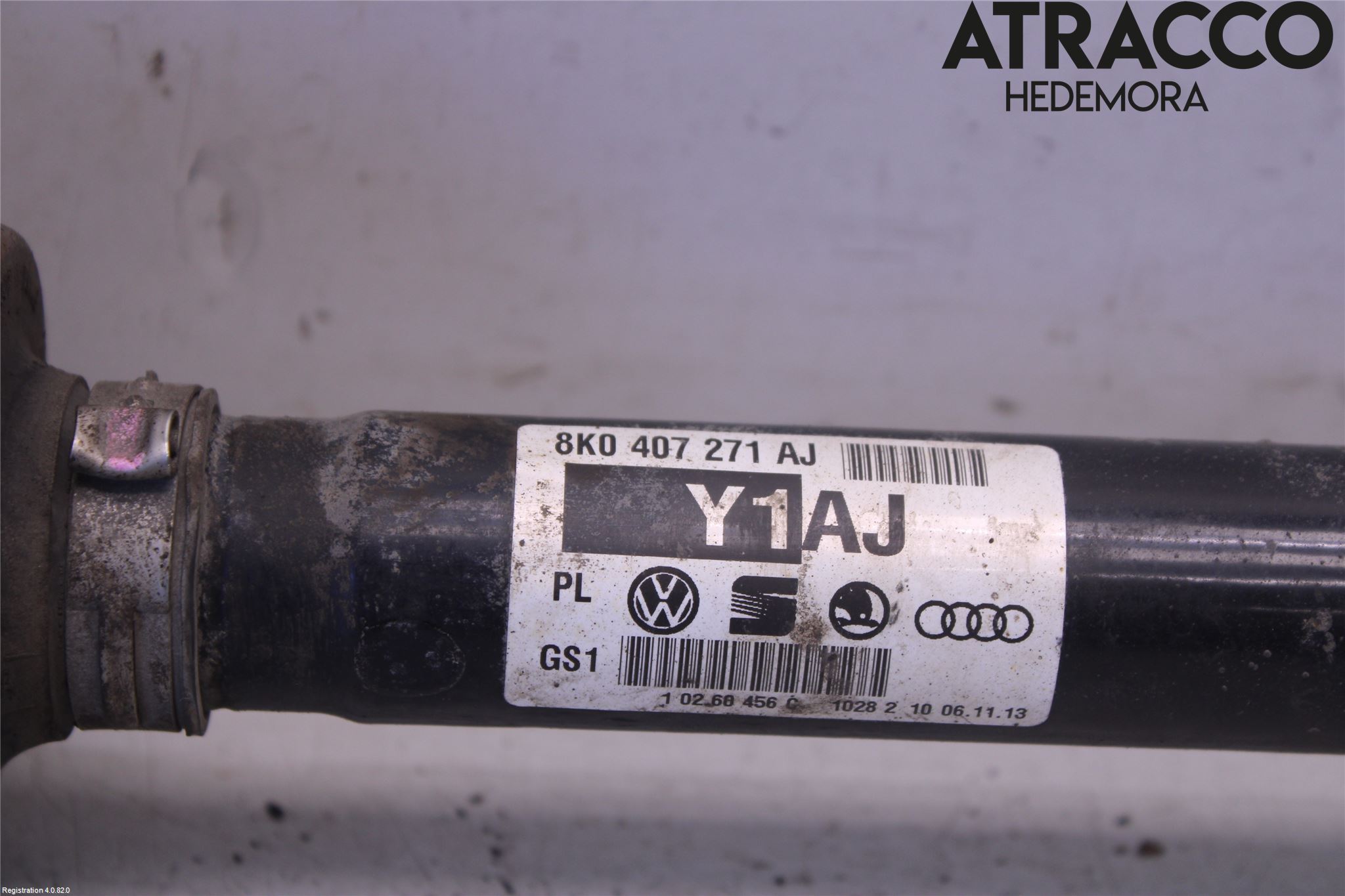 Audi A4 12-15 Drivaxel Fram Vänster