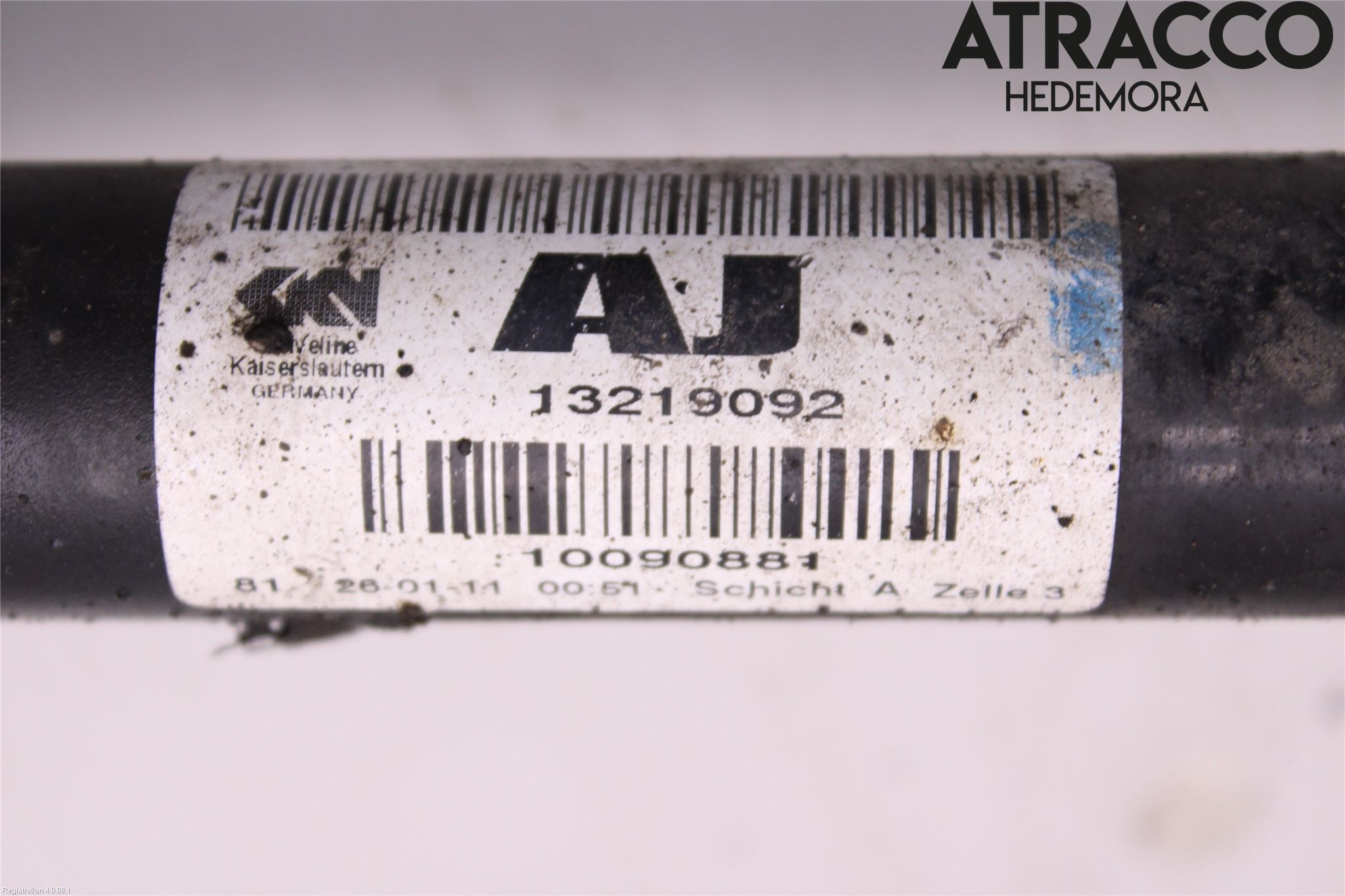 Saab 9-5 10-12 Drivaxel Fram Vänster