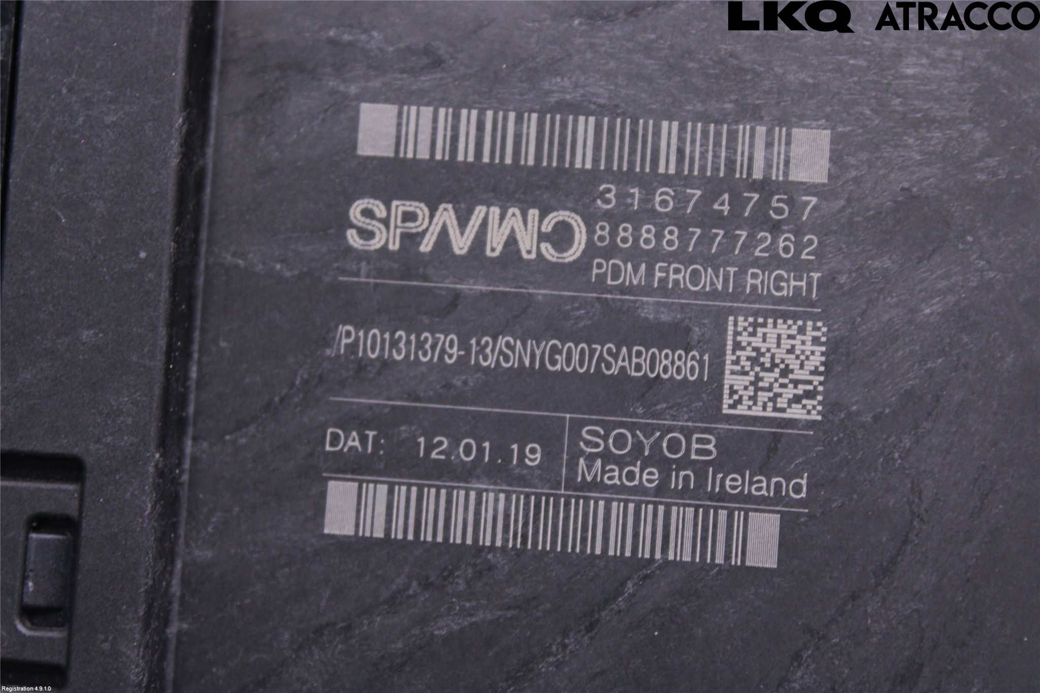 Volvo V60 19- Fönsterhissmotor