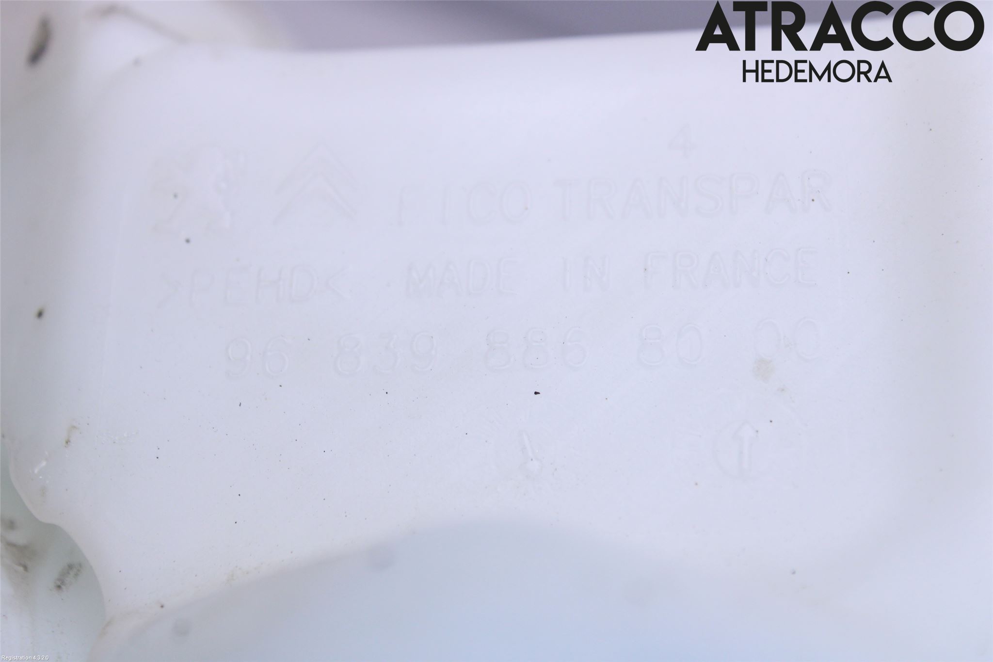 Citroen C3 10-17 Spolartank Vindruta