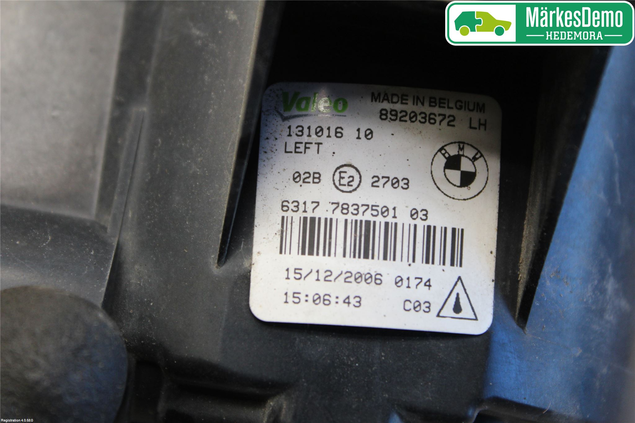 BMW 1 E87/81 5D/3D 03-11 Dimljus-Varselljus Fram