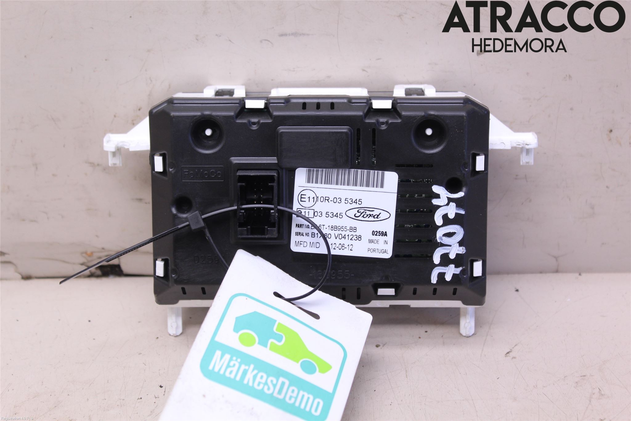 Ford FIESTA 09-12 Multifunktionsdisplay