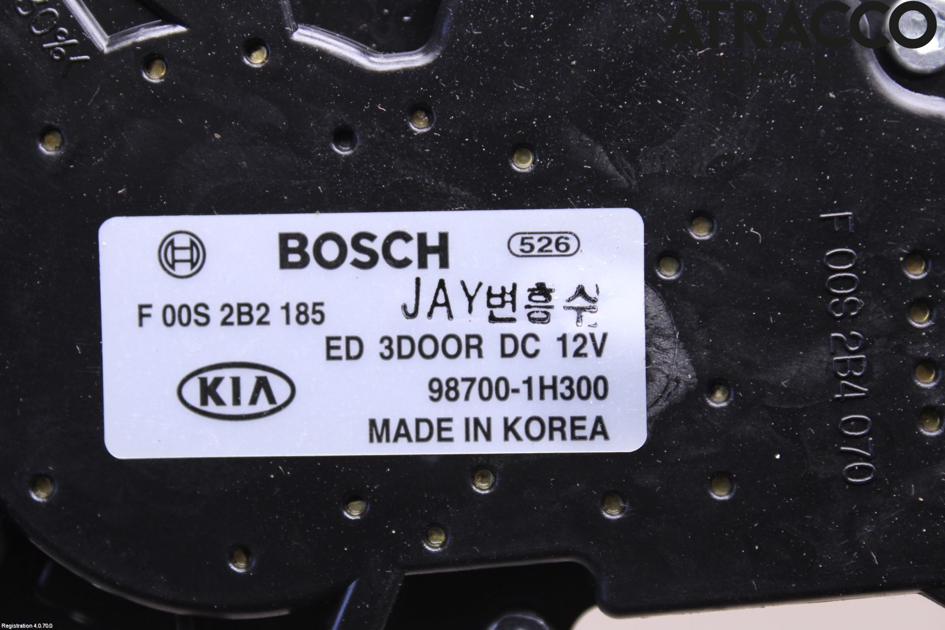 Hyundai ix35 Torkarmotor Baklucka