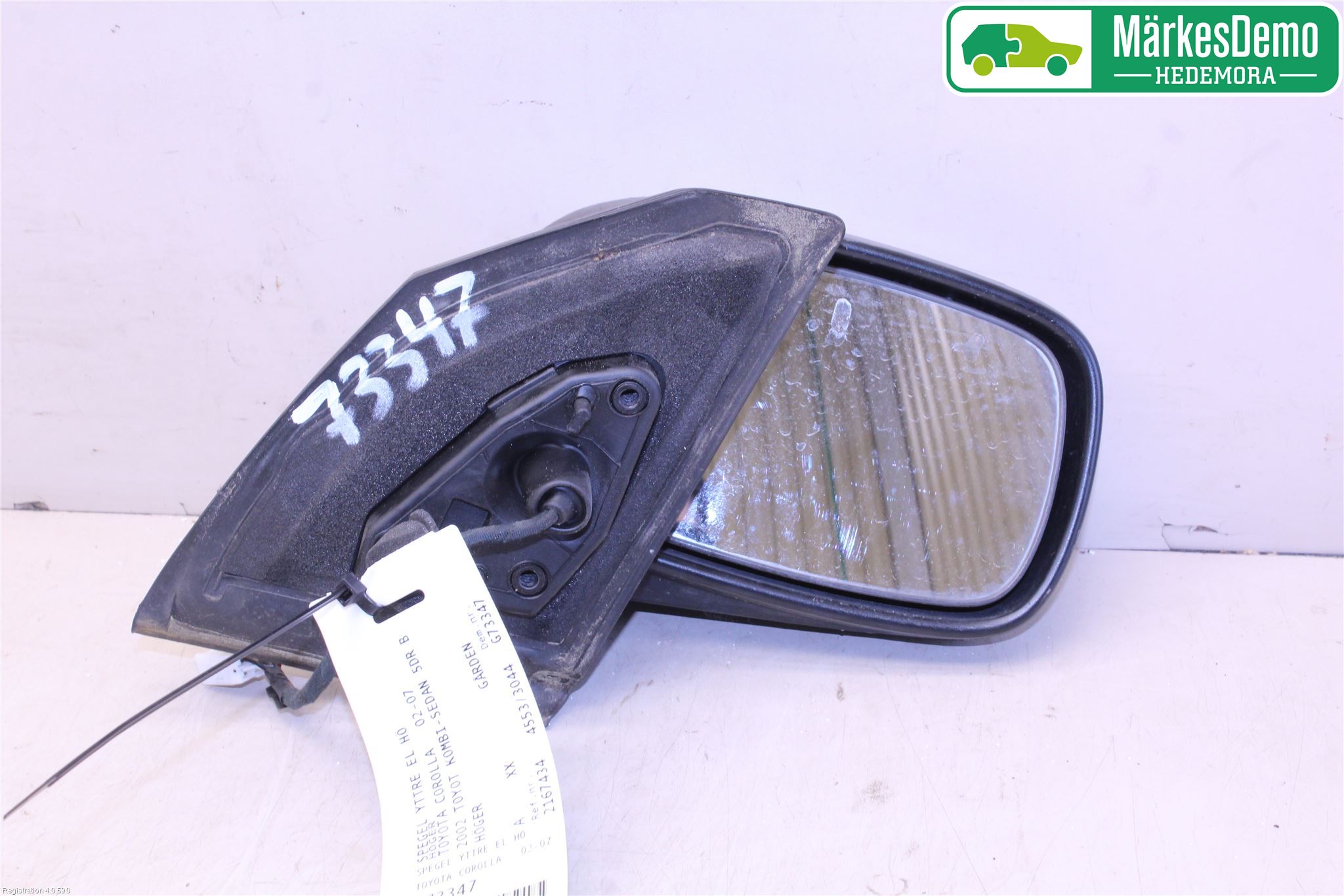 Toyota COROLLA 02-07 Spegel Yttre El Hö