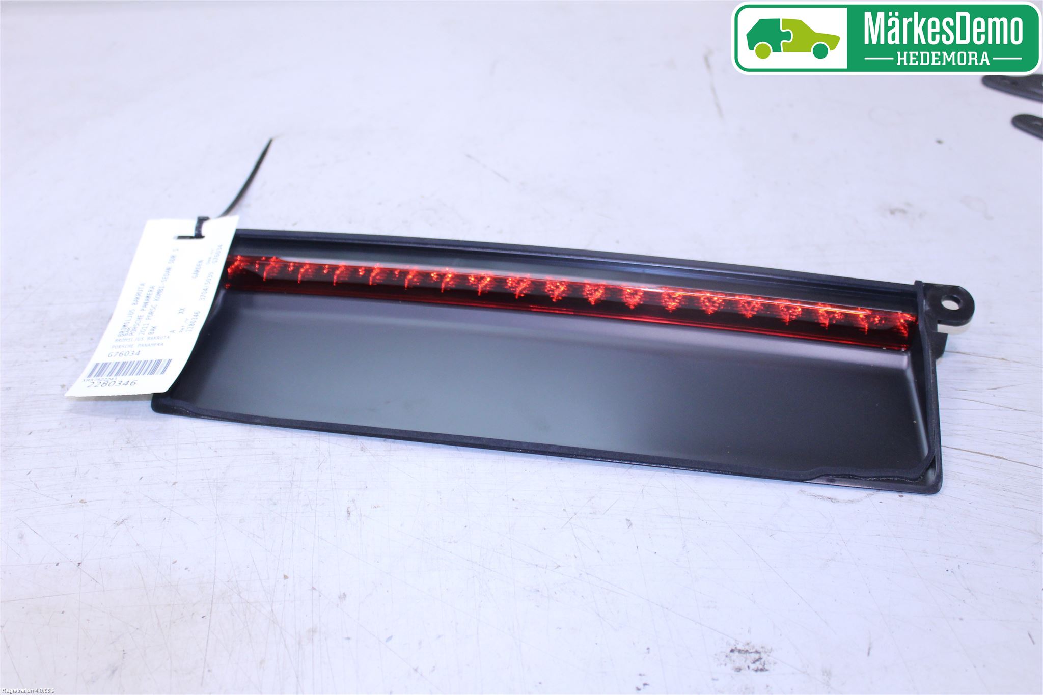 Porsche PANAMERA 09- Bromsljus Bakruta