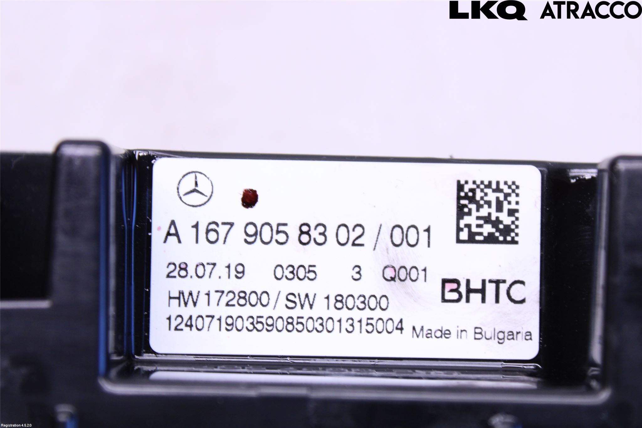 Mercedes-Benz MB CLA-KLASS (C118/X118) 19- Ac Styrenhet Ac Manöveren