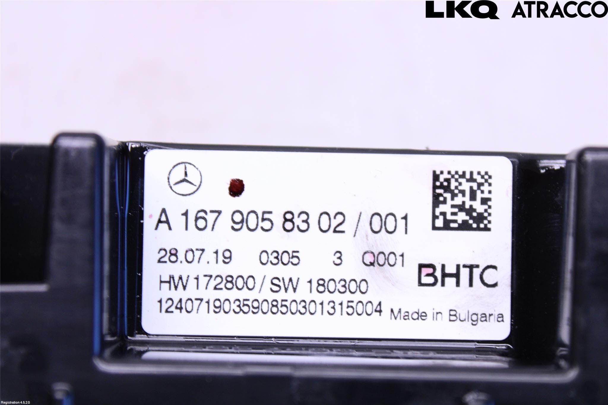 Mercedes-Benz MB CLA-KLASS (C118/X118) 19- Ac Styrenhet Ac Manöveren