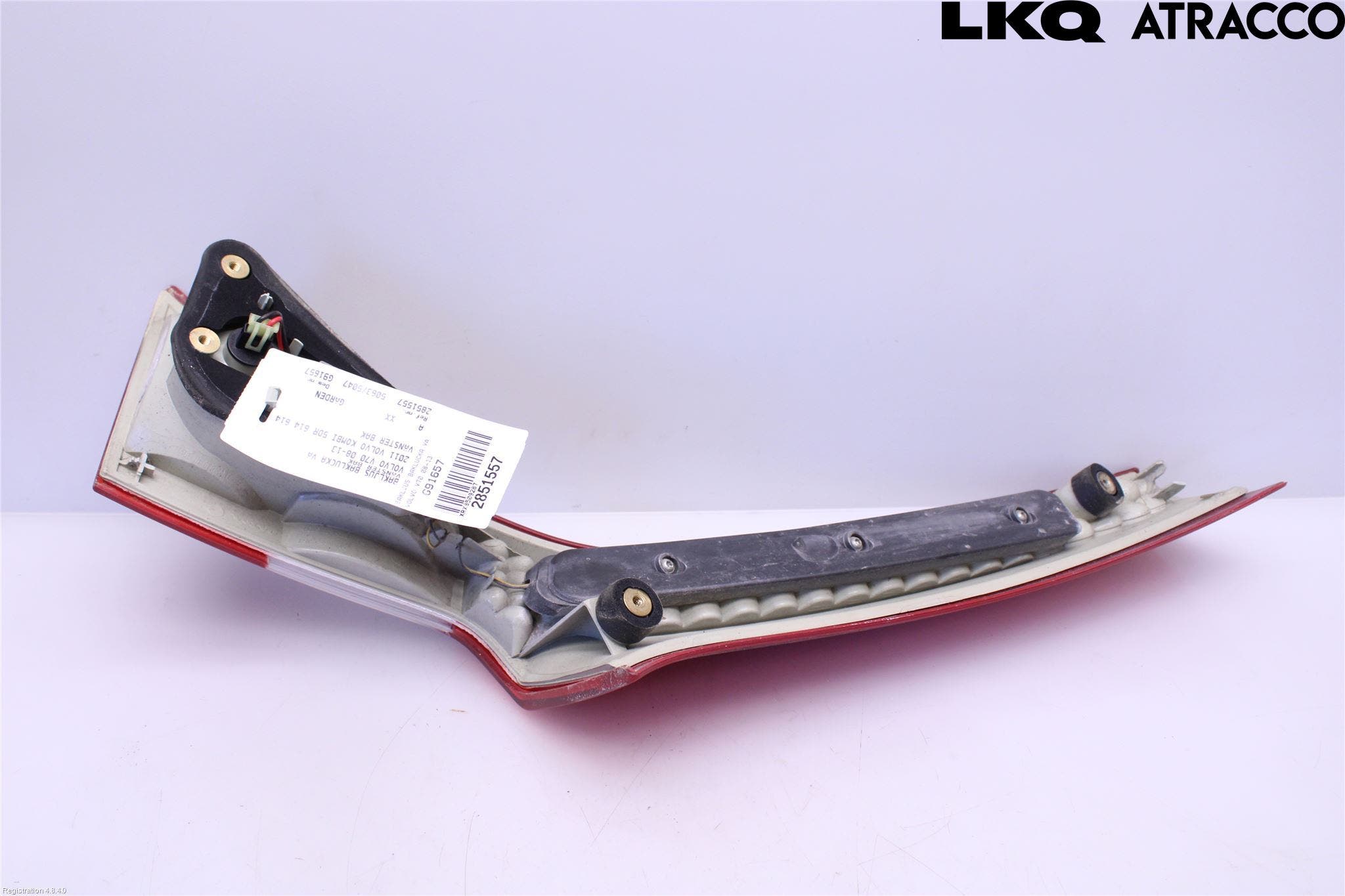 Volvo V70 08-13 Bakljus Lucka Vä