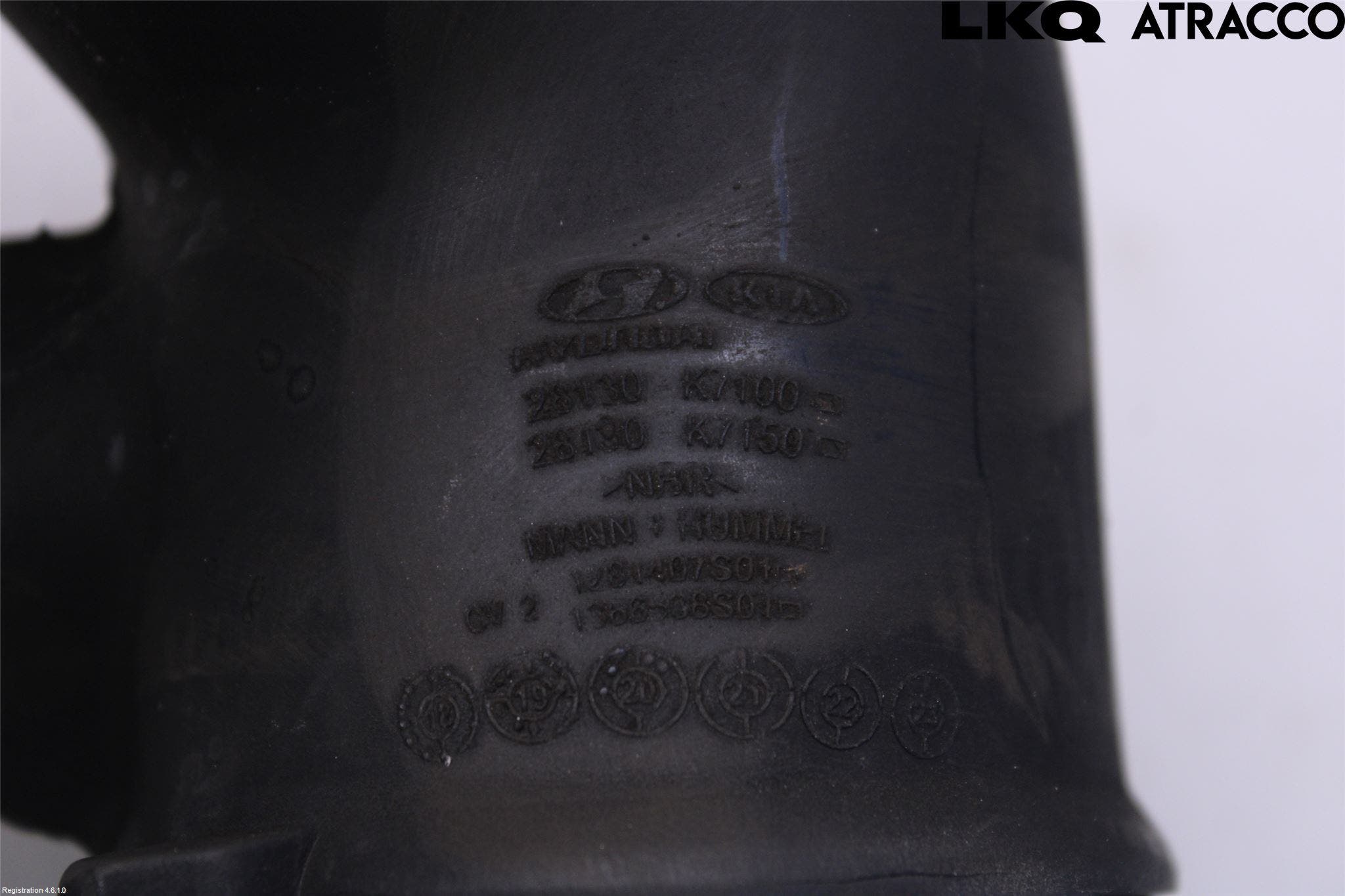 Hyundai i10 LA 20- Injgummibälg-Slang