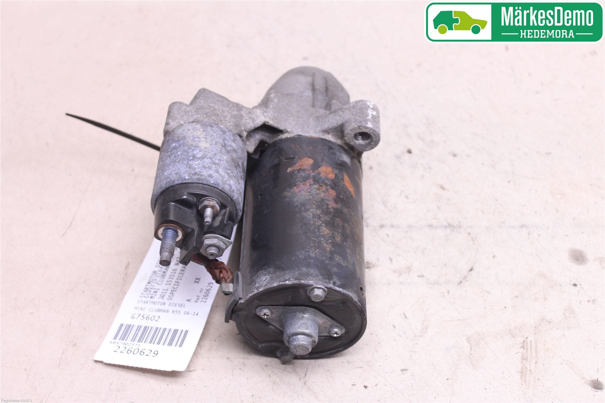 Mini CLUBMAN R55 06-14 Startmotor Diesel