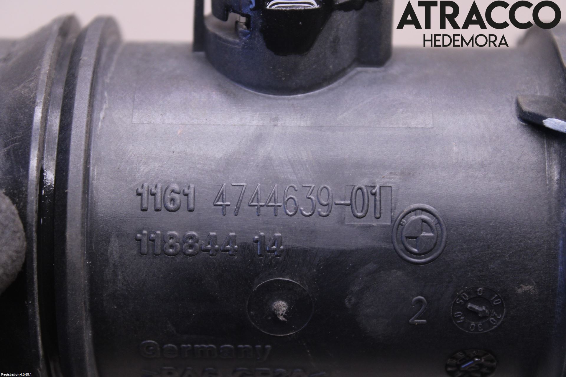 BMW 3 F30/F31/F80 12-19 Laddluft-Intercoolerrör