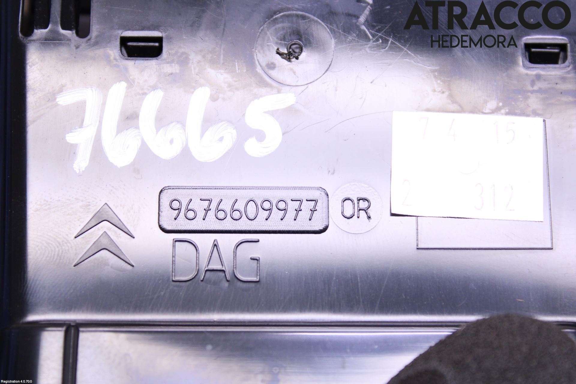 Citroen C4 II 11-18 Defrosterkanal-Munstycke