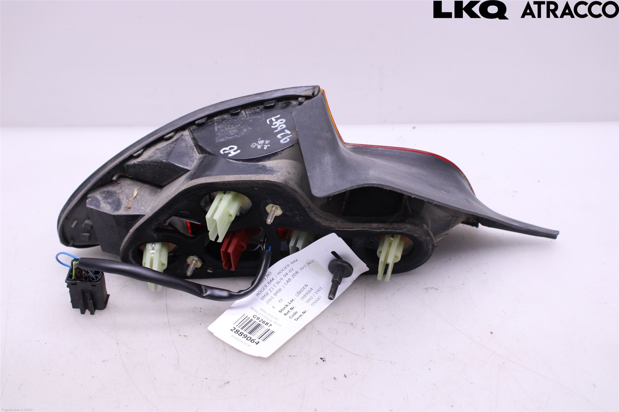 BMW Z3 E36/6    94-02 Bakljus Höger