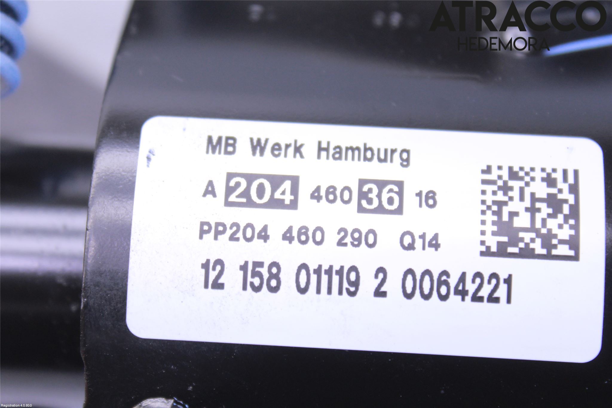 Mercedes-Benz MB GLK-KLASS (X204) 08-16 Rattaxelagg Justerbart