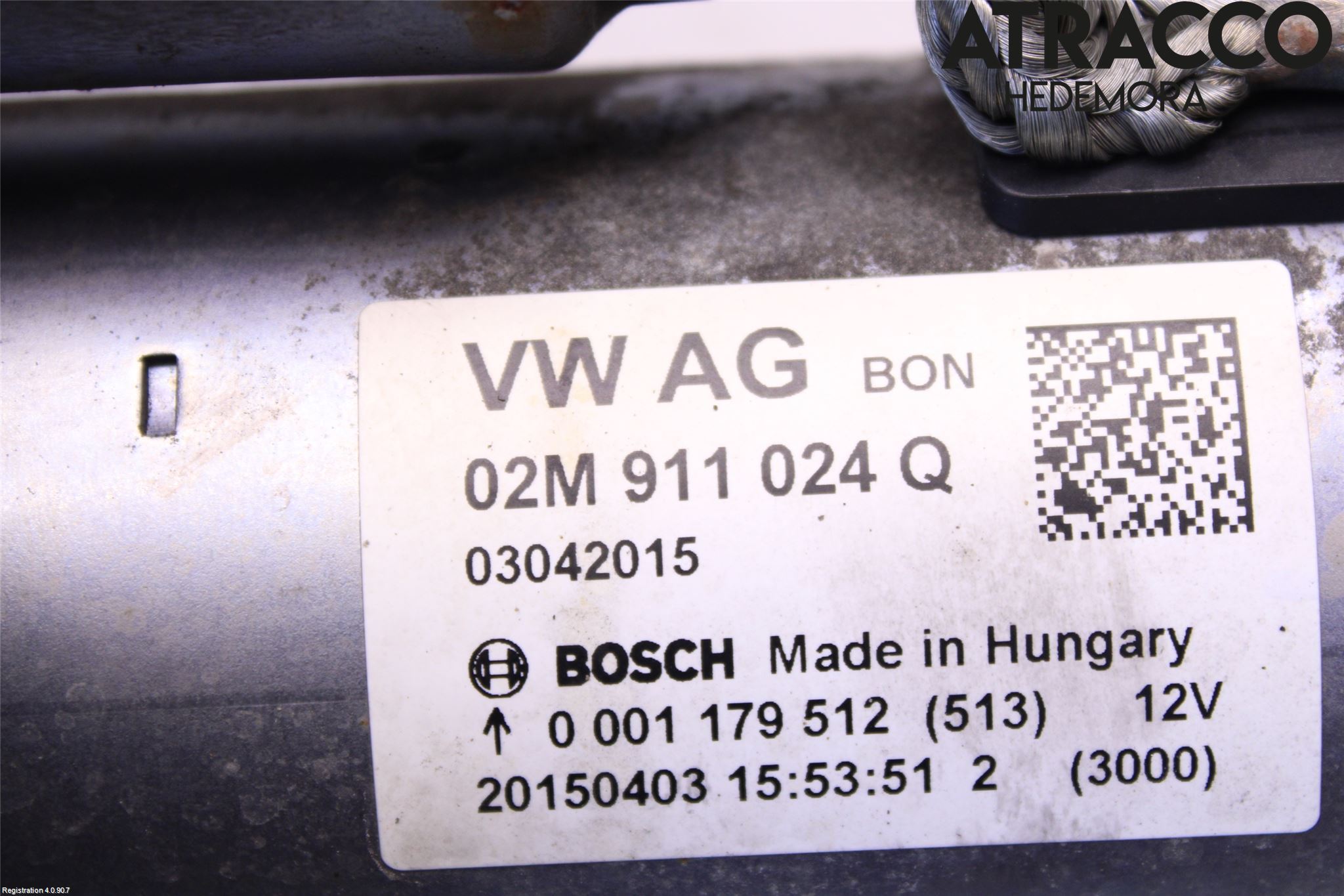 Volkswagen VW POLO 10-17 Startmotor