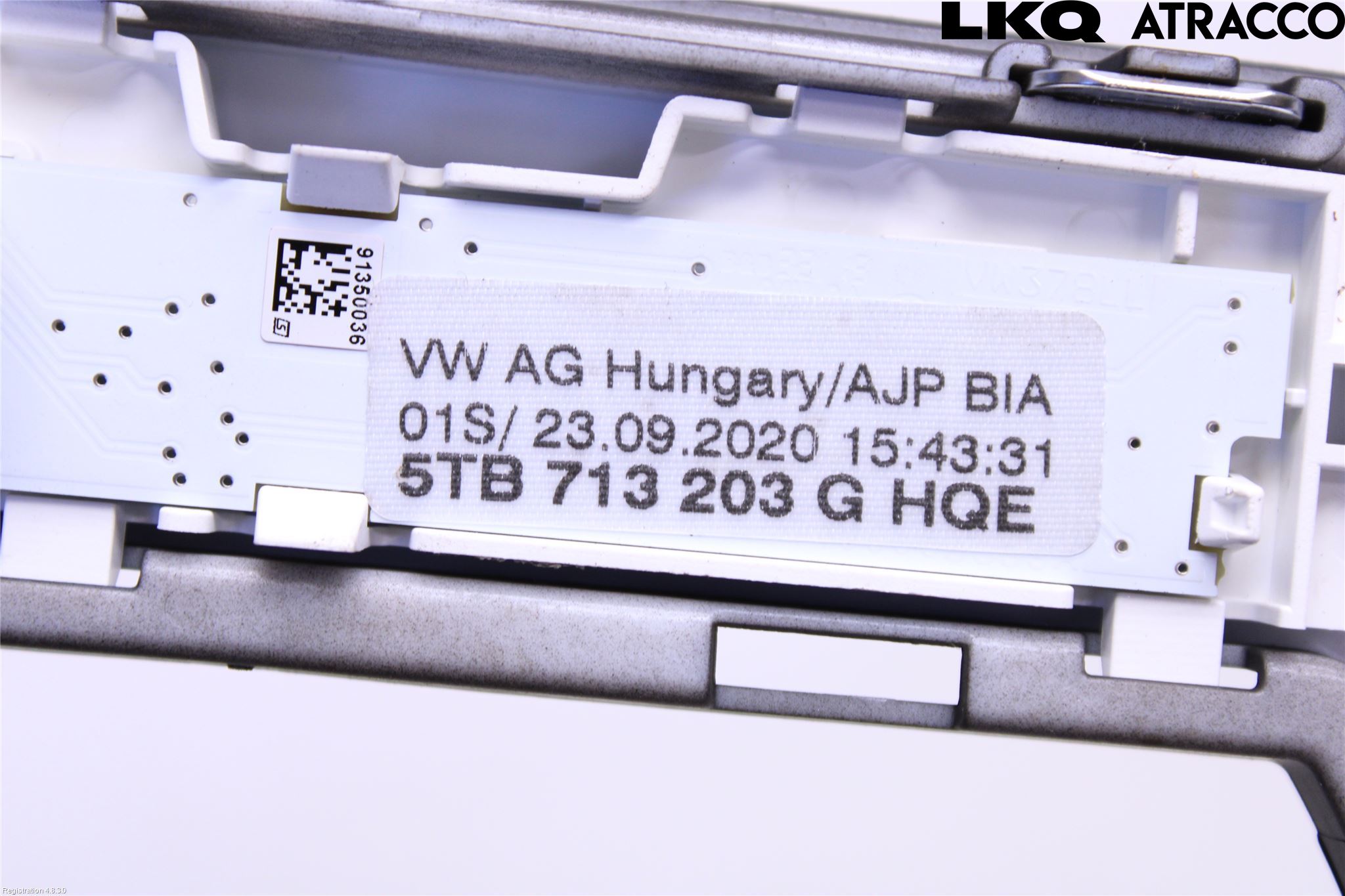 Volkswagen VW TOURAN 16- Inredning Sarg Växelspak