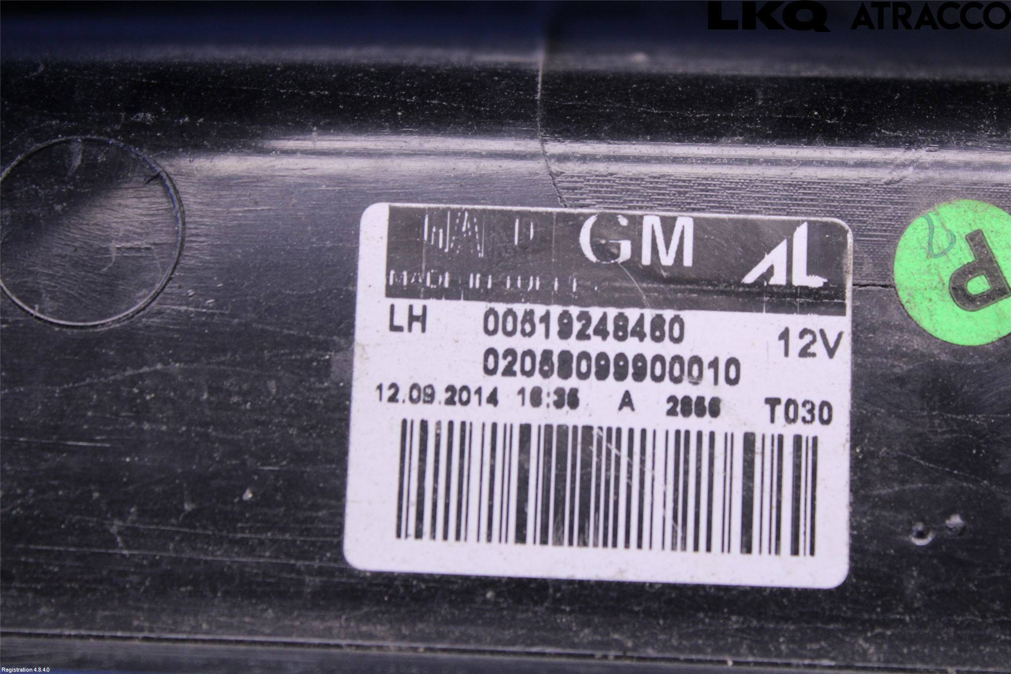 Opel COMBO D 12-18 Bakljus Vänster