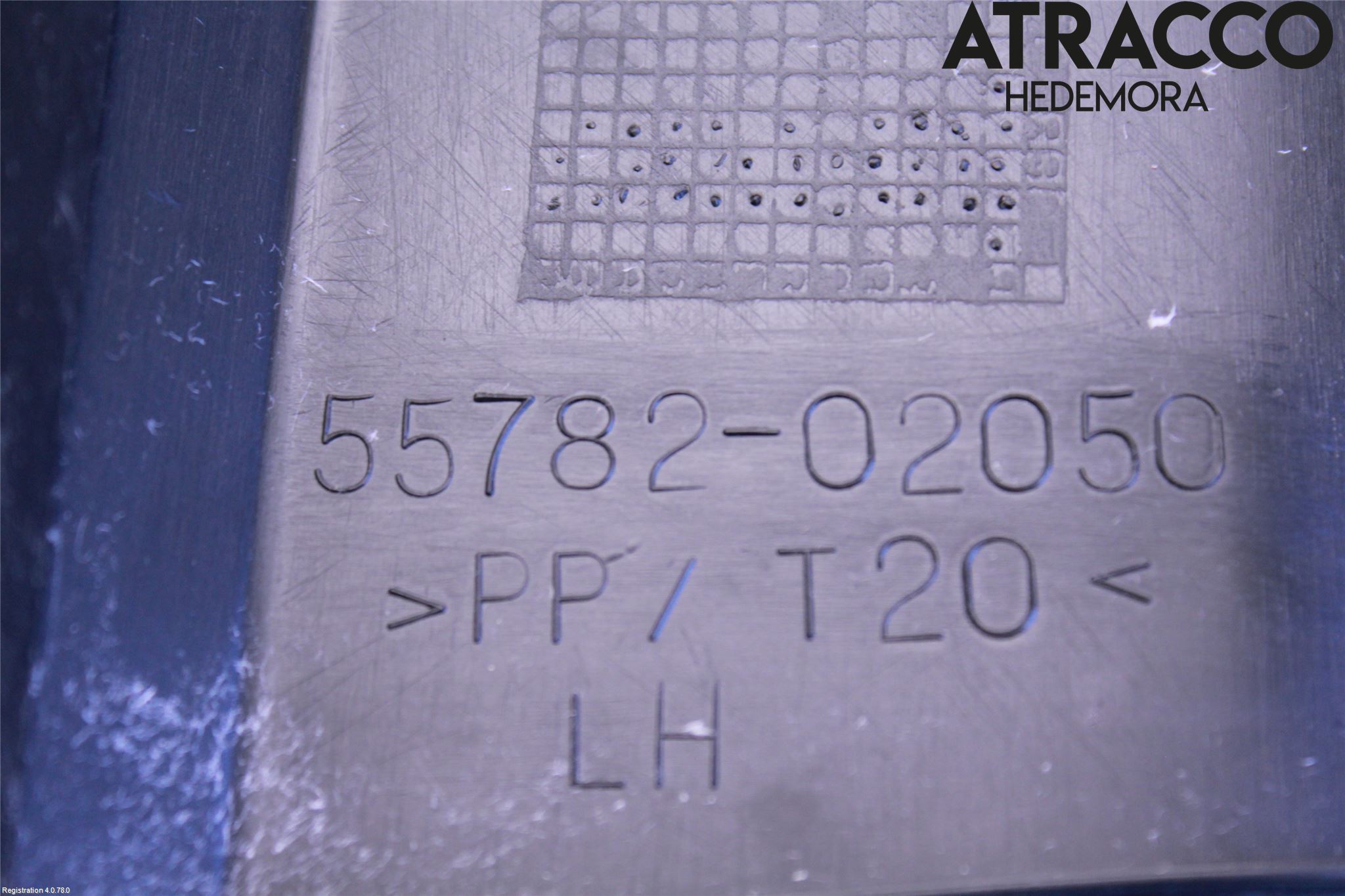 Toyota COROLLA 02-07 Torpedplåt-Torpedplast