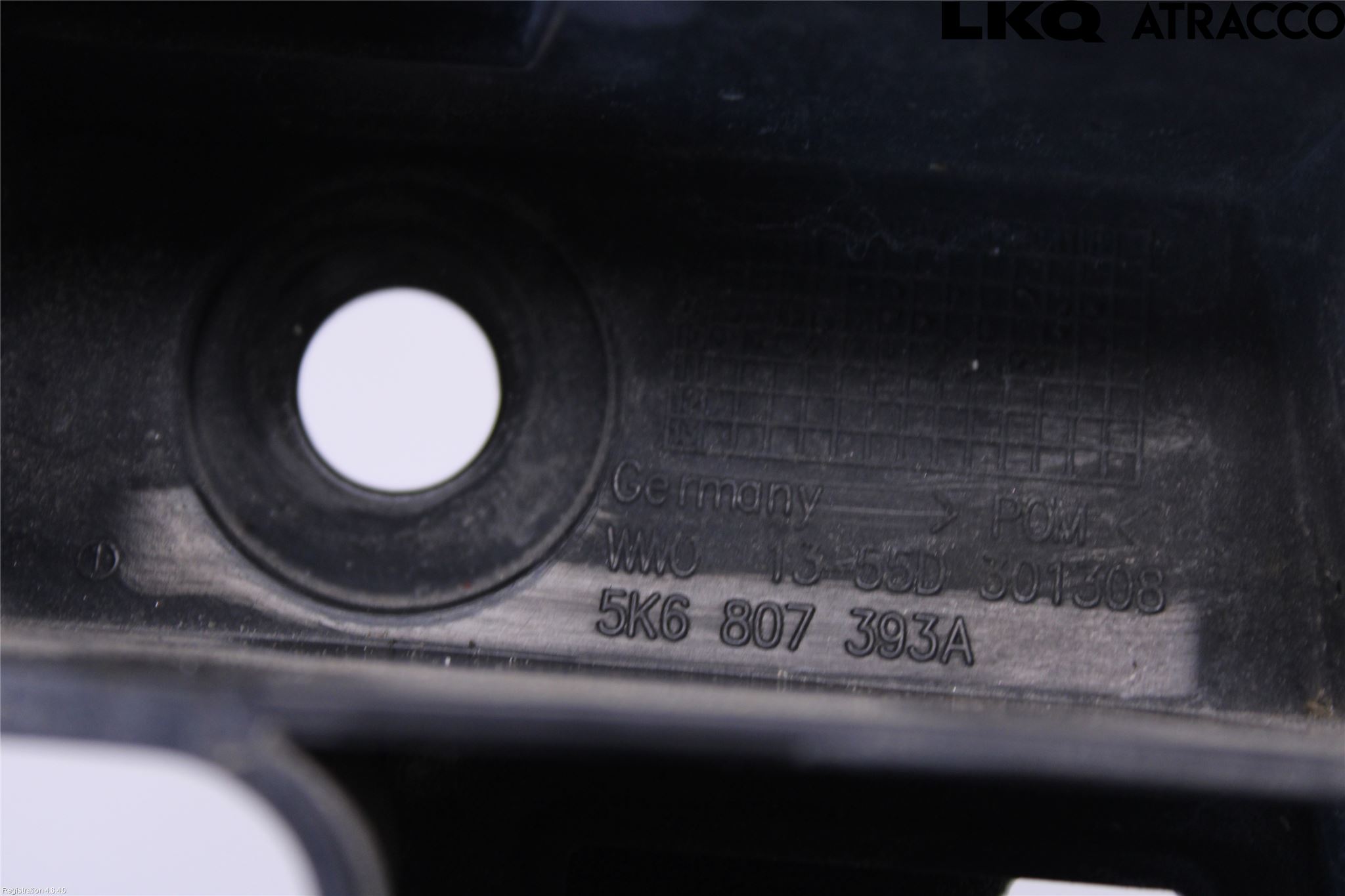 Volkswagen VW GOLF VI 09-13 Stötfångarfäste Bak Vä