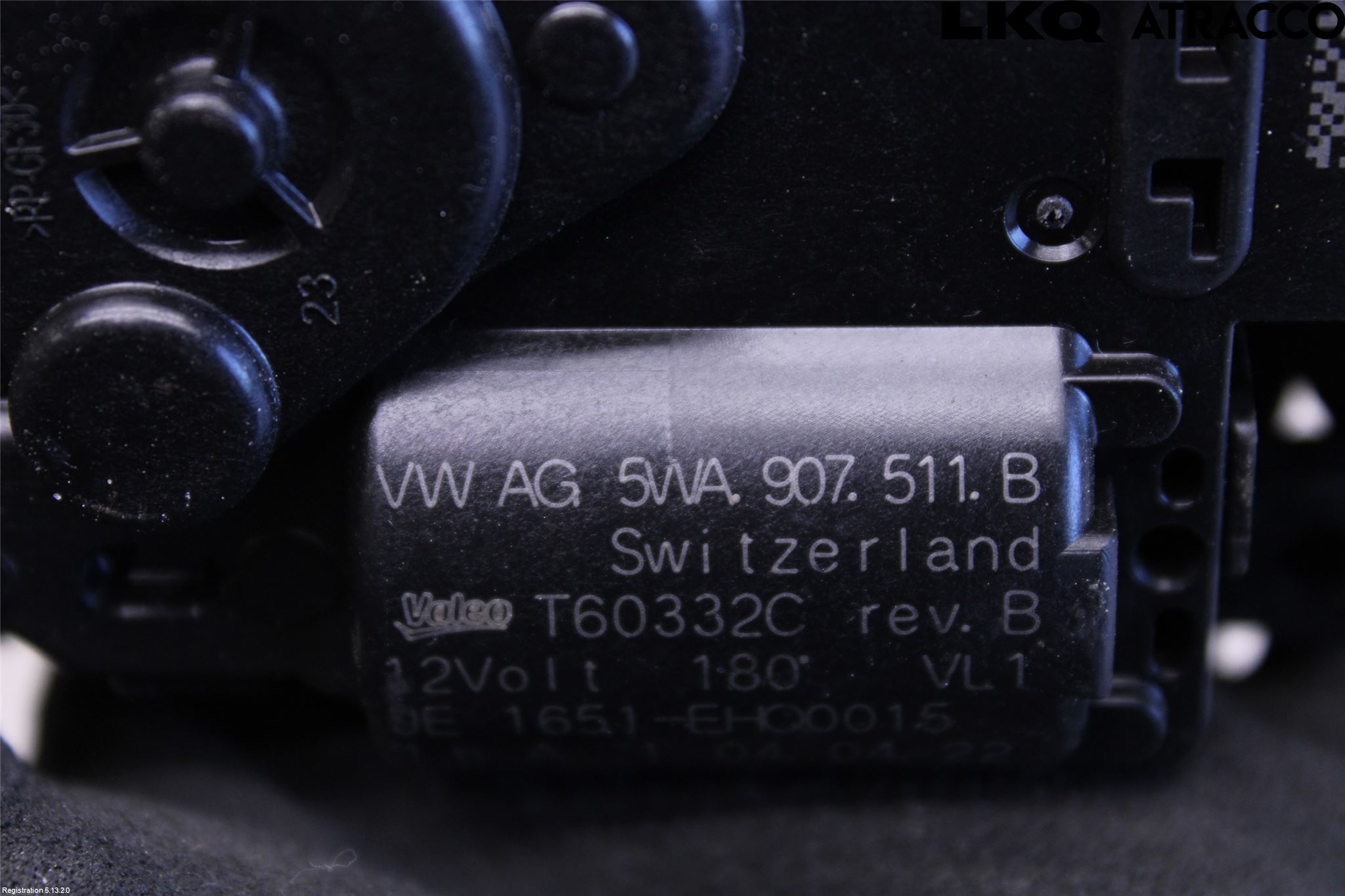 Volkswagen VW GOLF / E-GOLF VIII 20- Ac Reglermotor