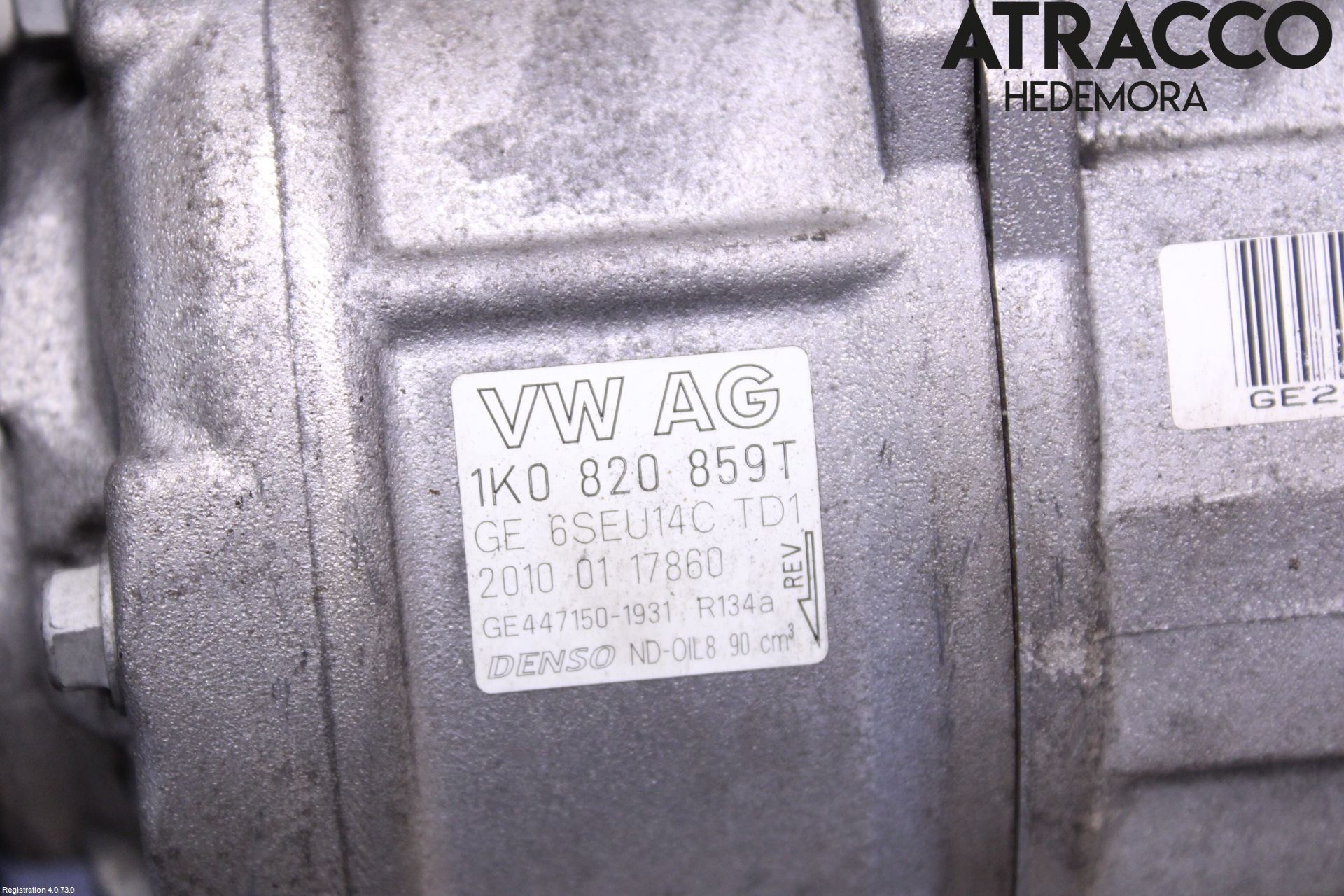 Volkswagen VW GOLF PLUS/CROSS GOLF 04-14 Ac Kompressor