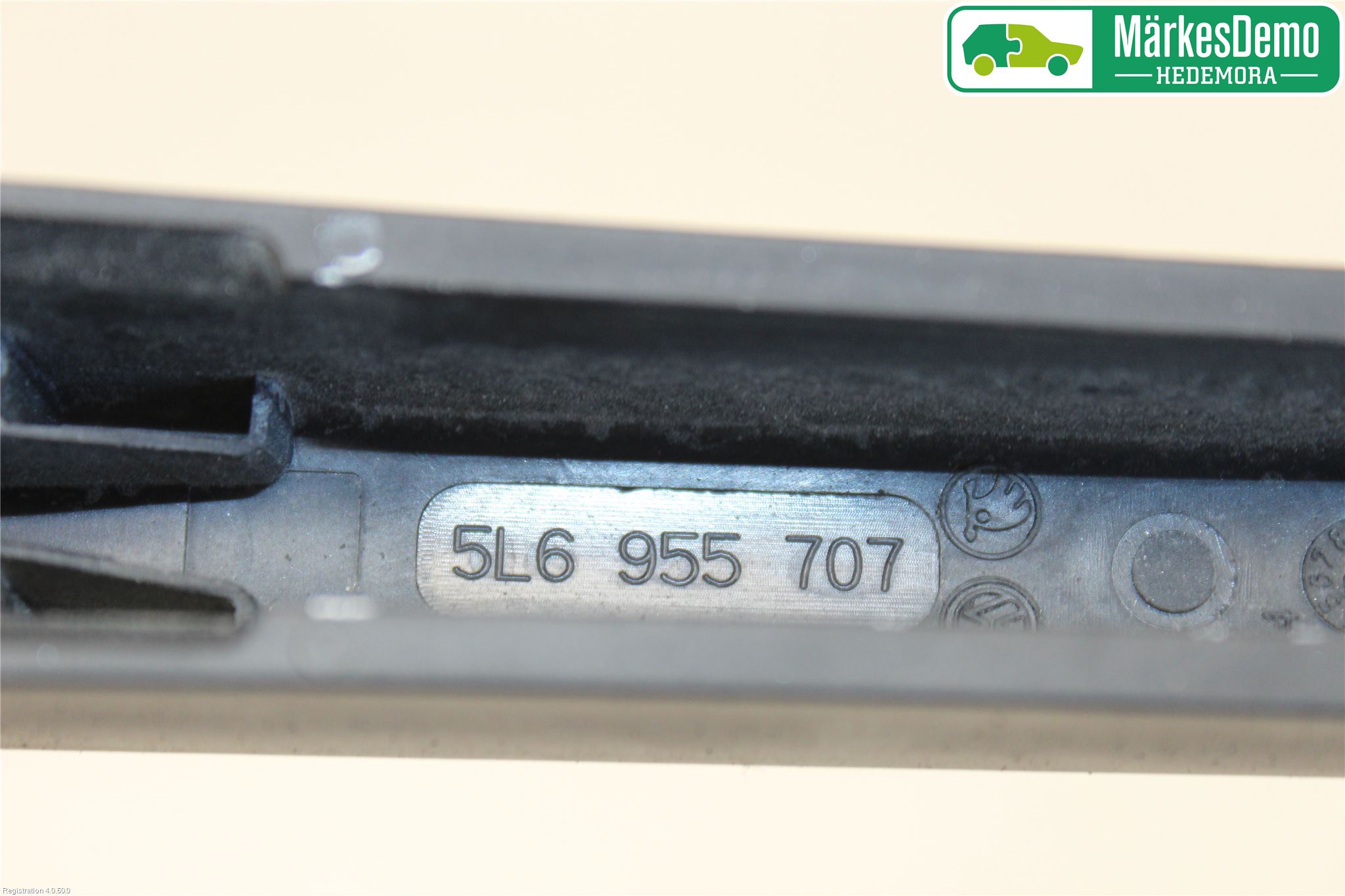 Skoda YETI Torkararm-Bakruta