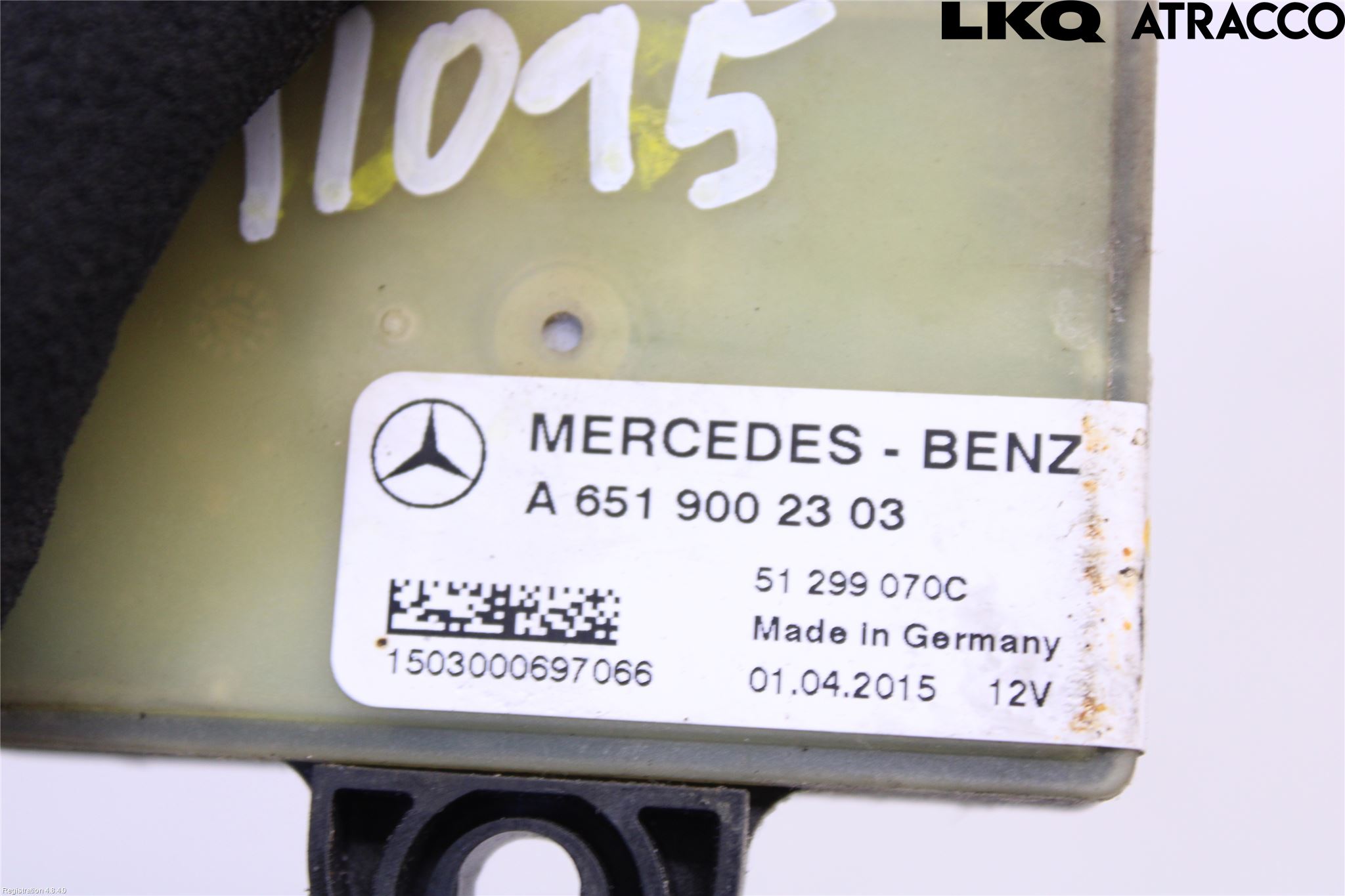 Mercedes-Benz MB E-KLASS (W212) 09-16 Relä Glödning Diesel